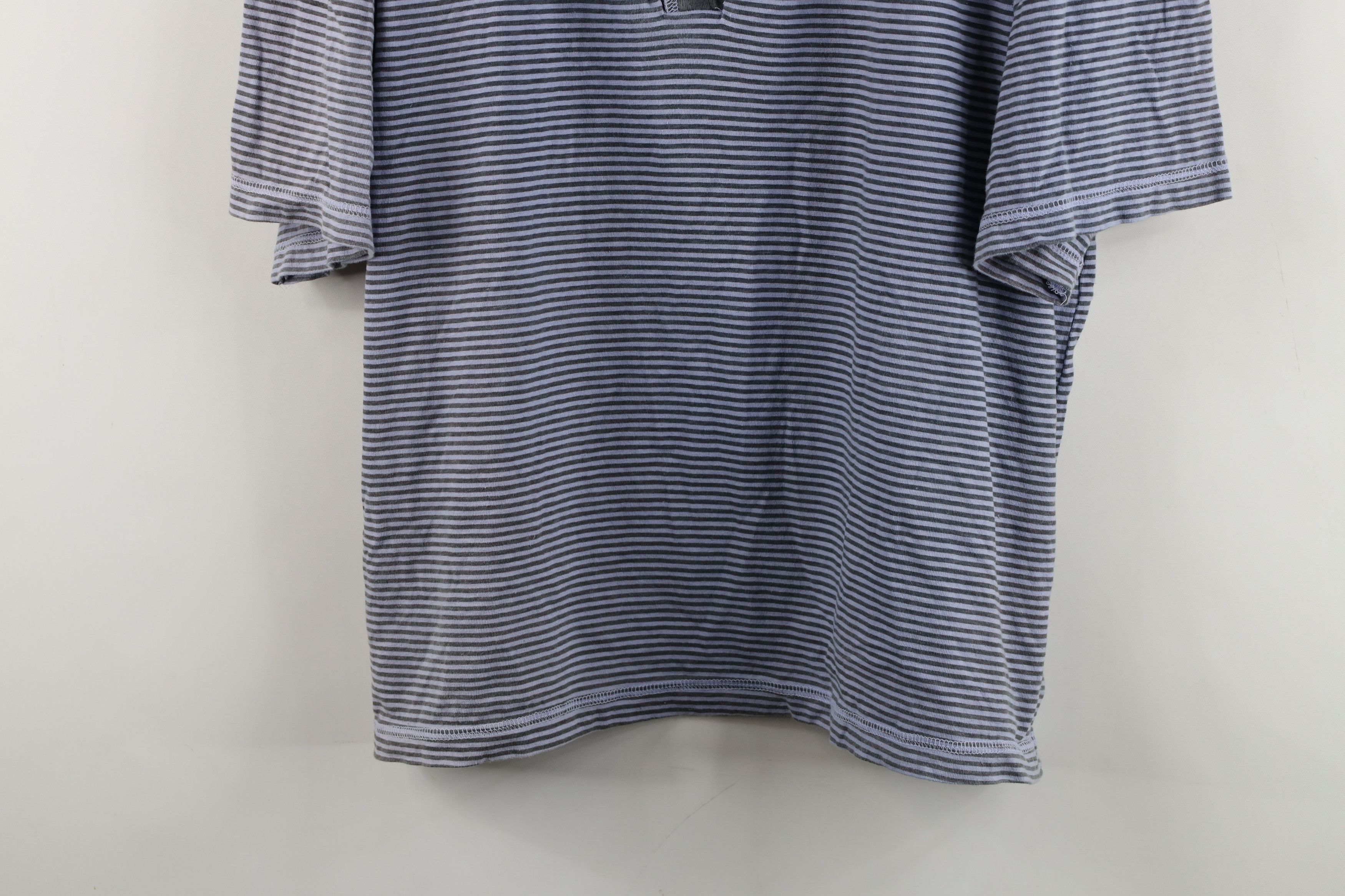 Vintage Vintage 90s Unionbay Skateboarding Boxy Fit Henley T-Shirt Size US L / EU 52-54 / 3 - 3 Thumbnail