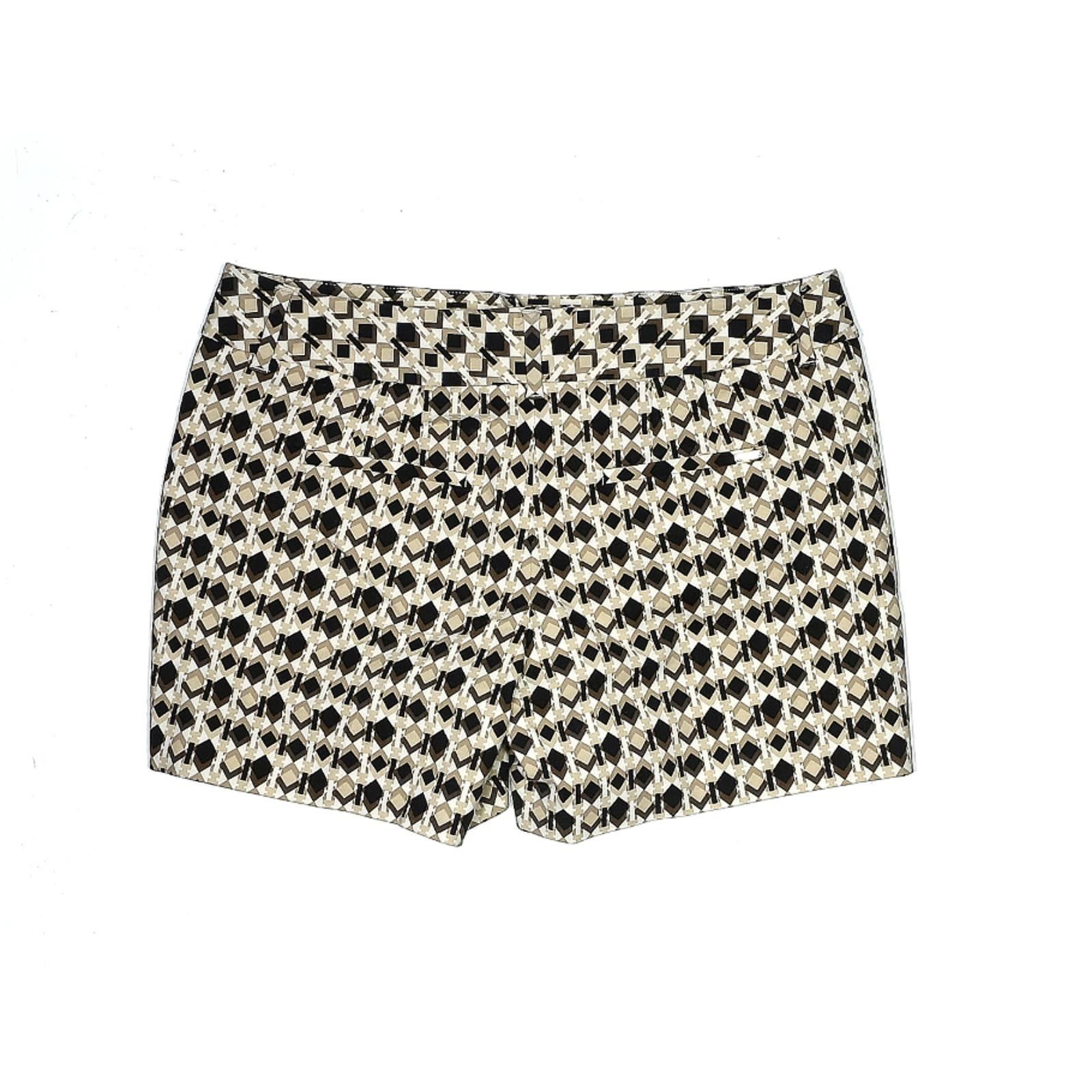 Other White House Black Market Women's Patterned Shorts Size 10 Size 32" / US 10 / IT 46 - 2 Thumbnail