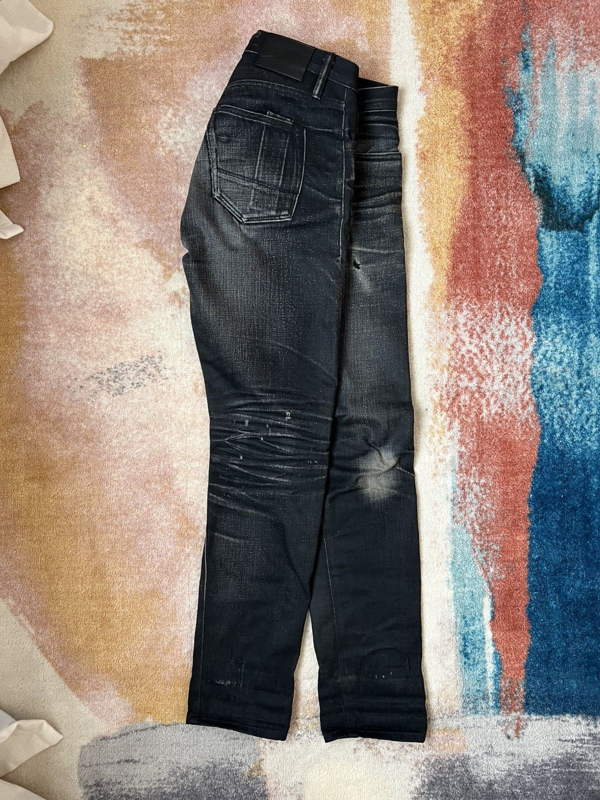 Rogue Territory Cryptic Stealth Strong Taper Denim Size US 31 - 2 Thumbnail