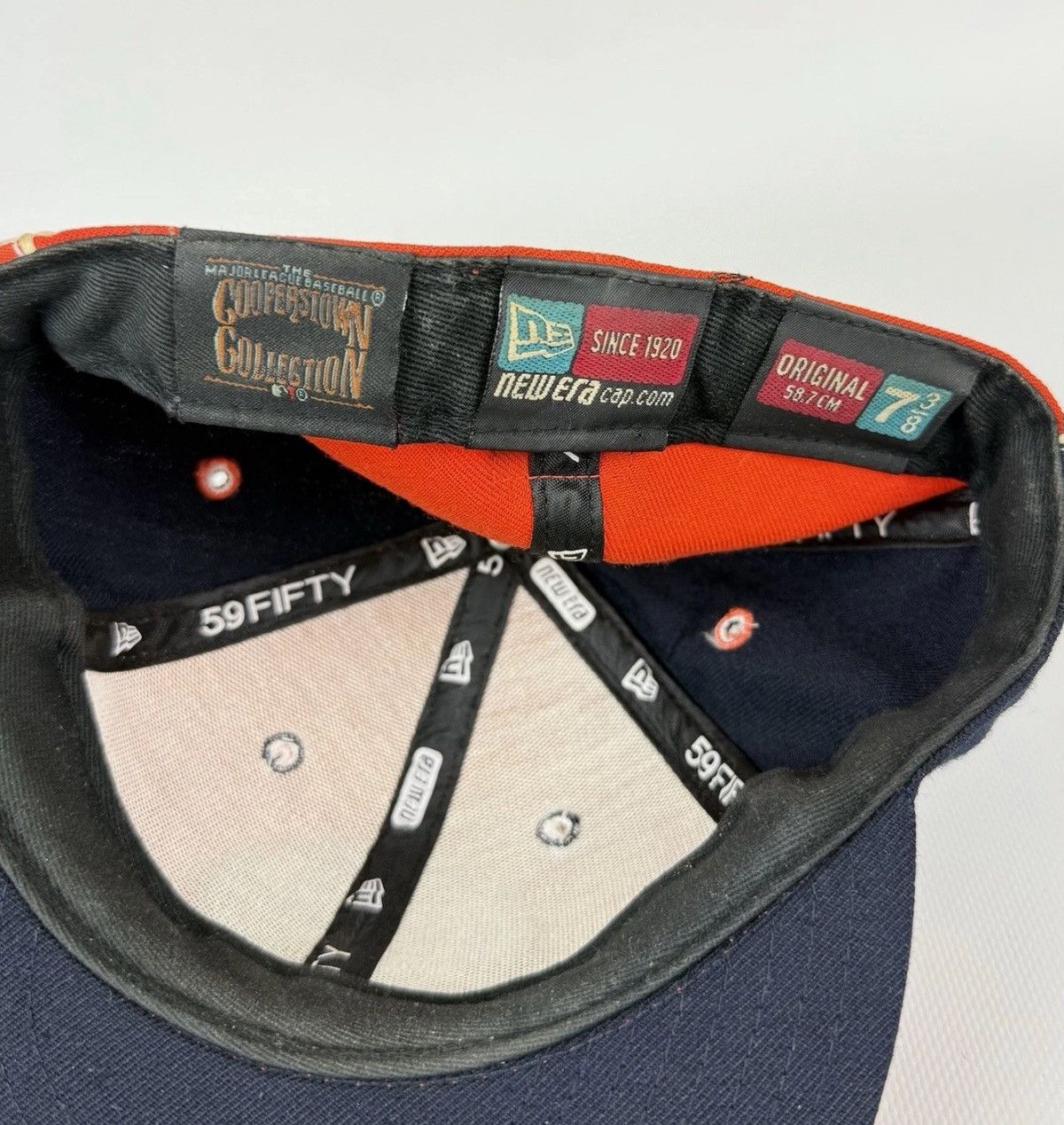 New Era Houston Astros New Era Cooperstown Collection MLB Cap Hat Size ONE SIZE - 12 Thumbnail