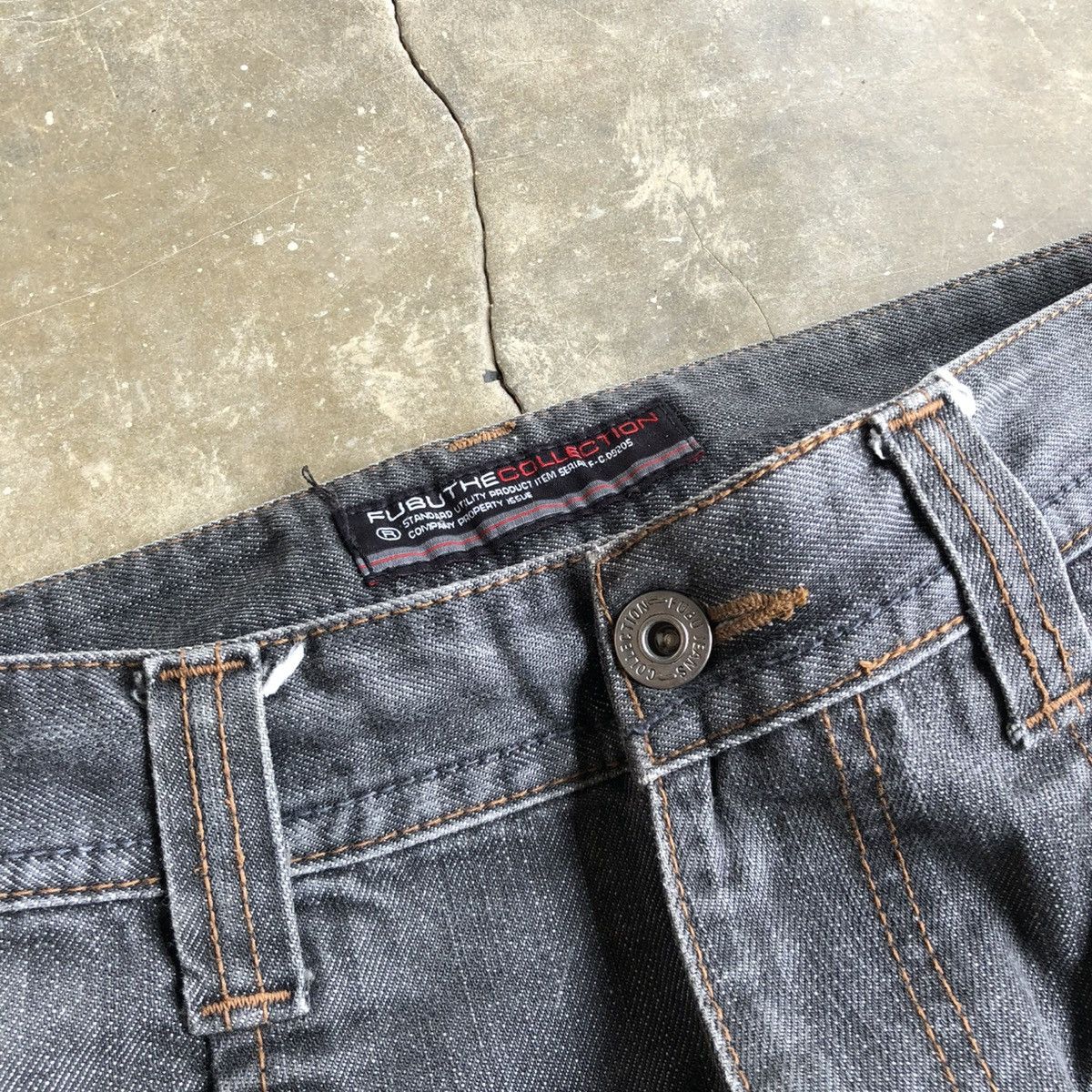 Fubu Vintage Fubu Collection Washed Jeans Pants Charcoal Y2k Size US 34 / EU 50 - 13 Thumbnail