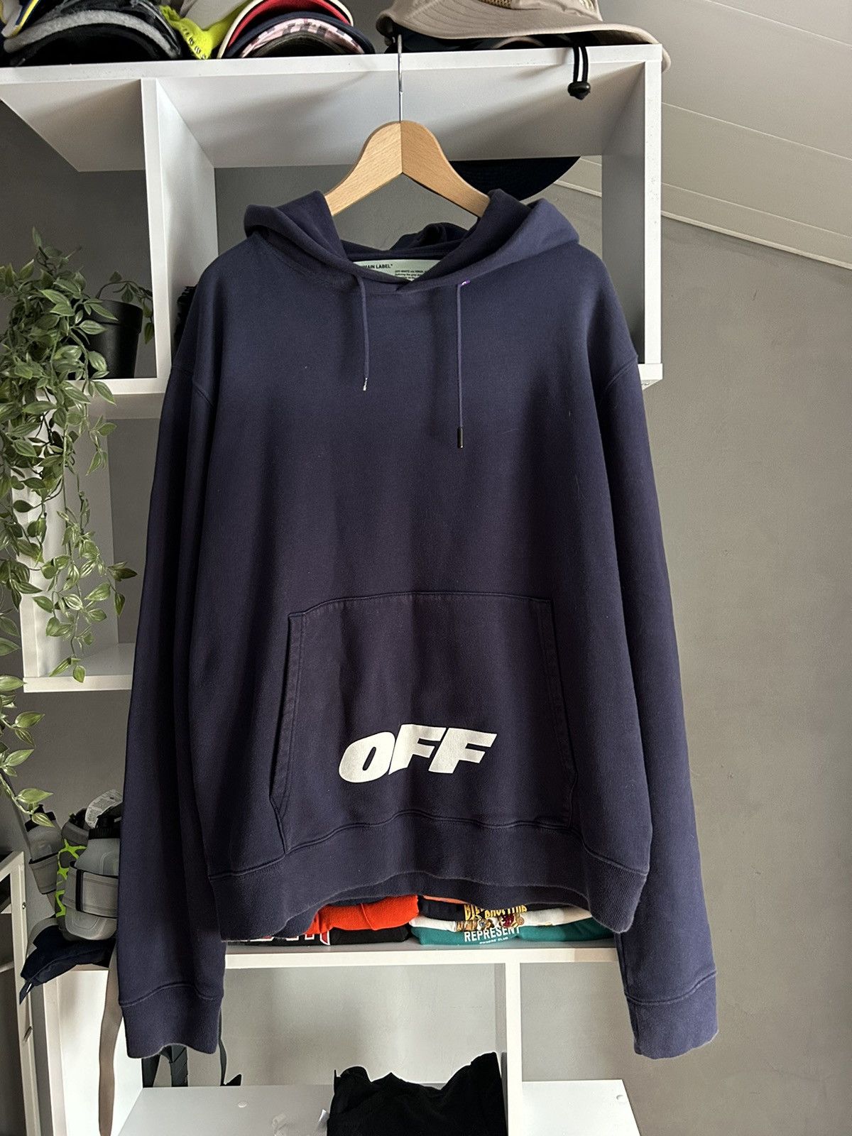 Off White Off White hoodie rare Item Grailed