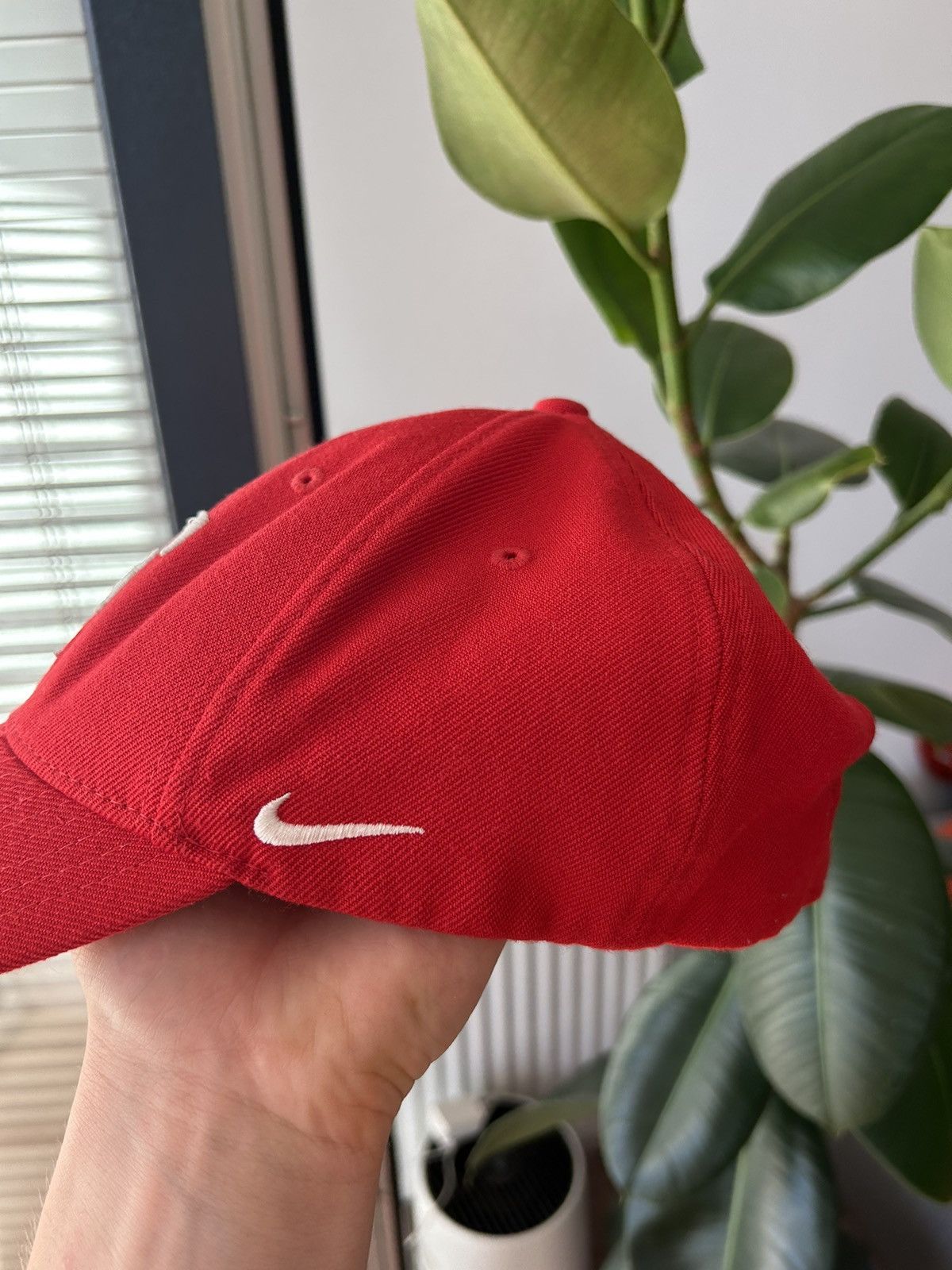 Nike × Vintage Vintage Nike Roger Federer Cap Hat Tennis Black Size ONE SIZE - 3 Thumbnail