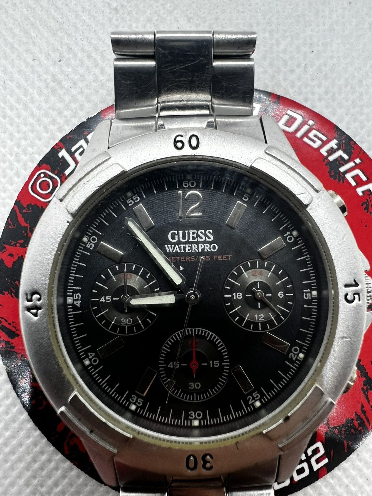 Guess × Vintage Guess Waterpro chronograph Size ONE SIZE - 2 Thumbnail