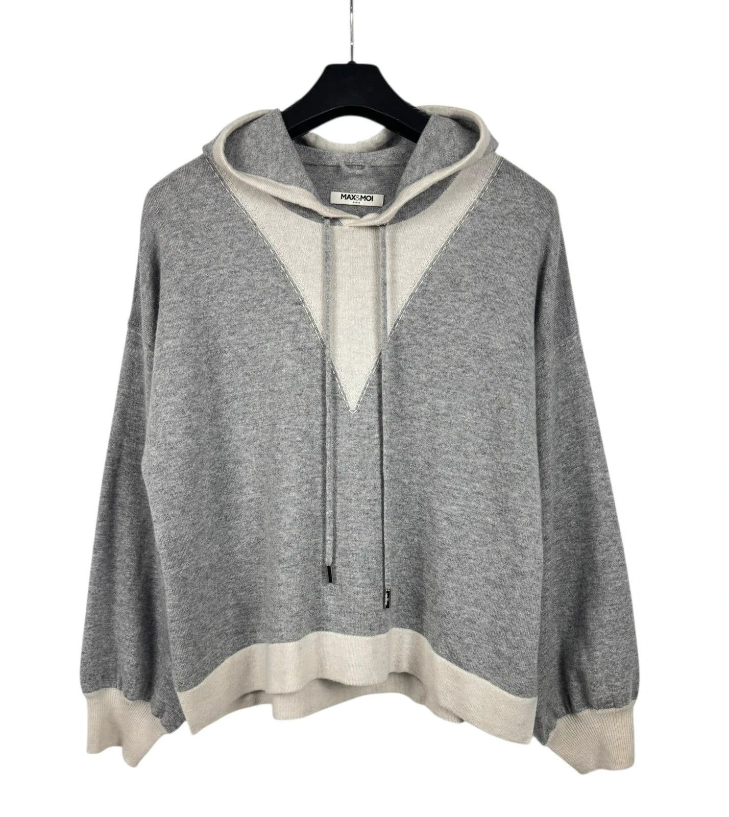 Other Max & Moi Baggy Wool Cashmere Knit Hoodie size S Size S / US 4 / IT 40 - 10 Thumbnail