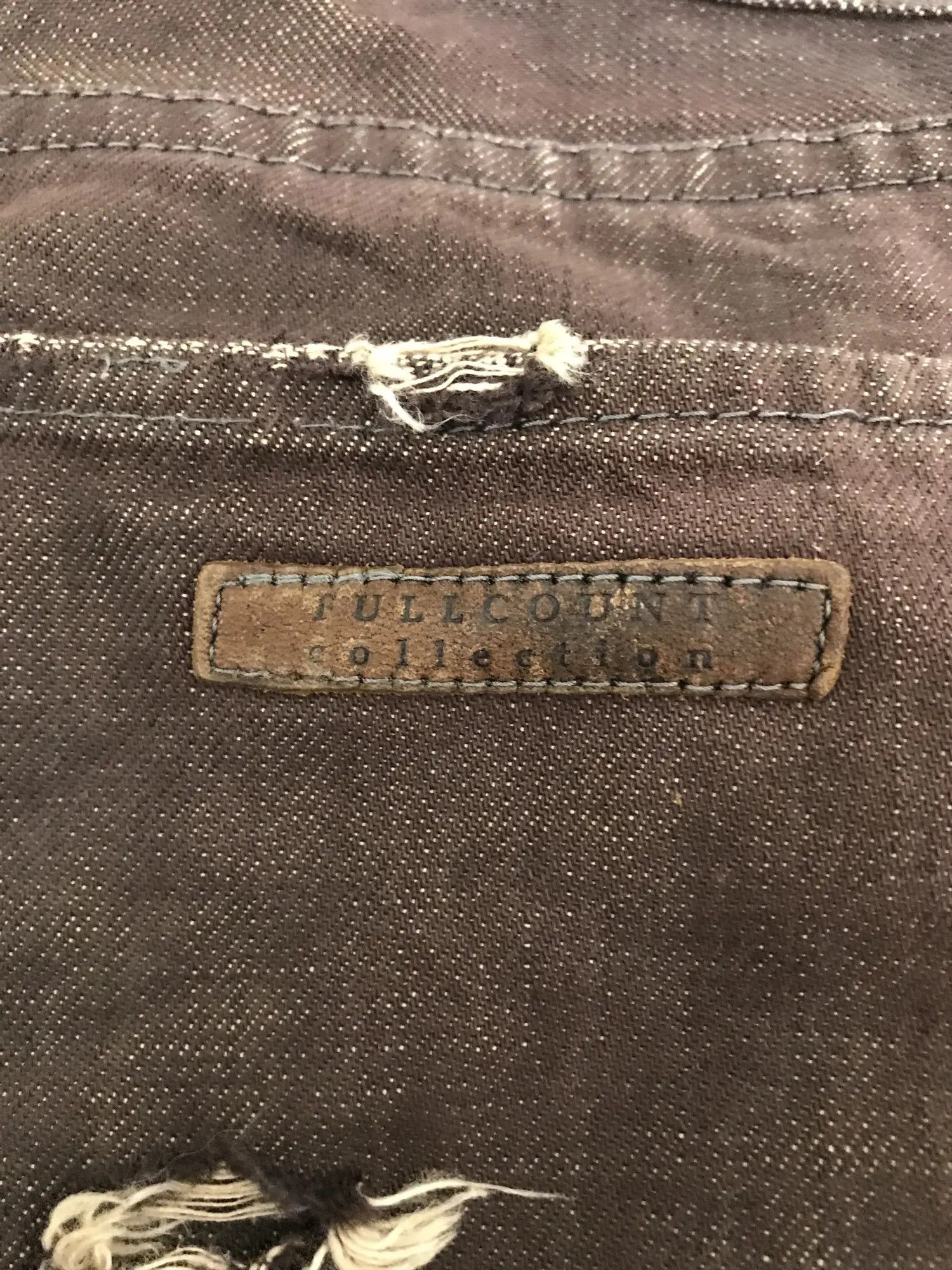 Full Count & Co. Full Count Selvedge Distressed Y2k Denim Size US 30 / EU 46 - 17 Thumbnail