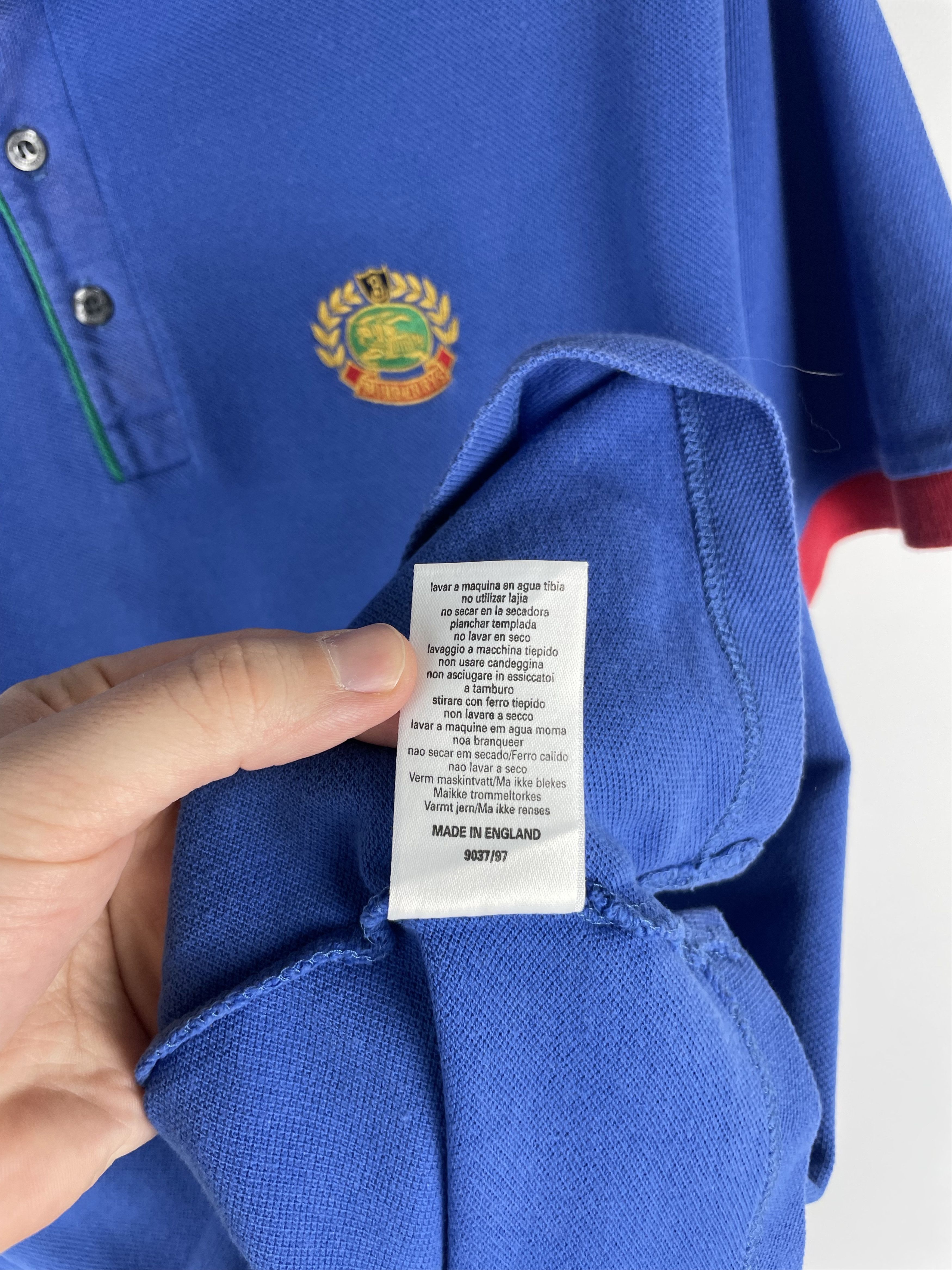 Burberry VIintage Burberry Polo Shirt Size US XL / EU 56 / 4 - 9 Thumbnail