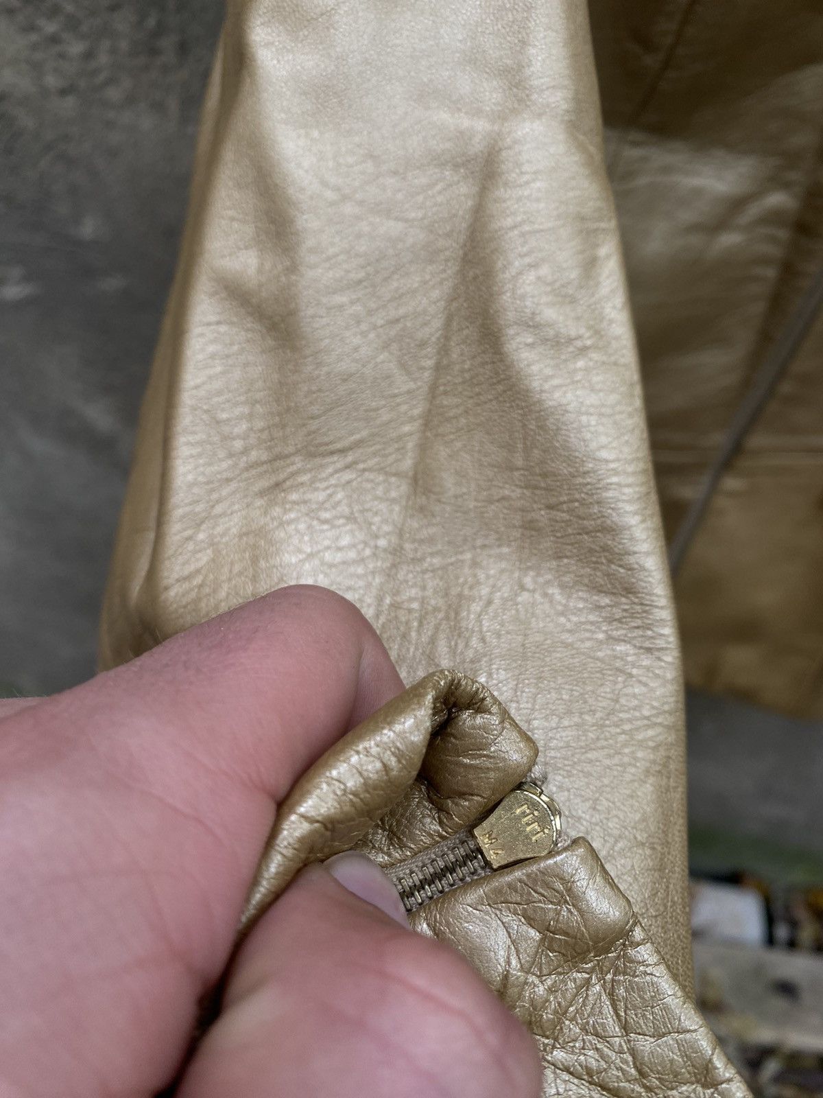 MCM Vintage MCM Leather Jacket Size XS / US 0-2 / IT 36-38 - 4 Thumbnail