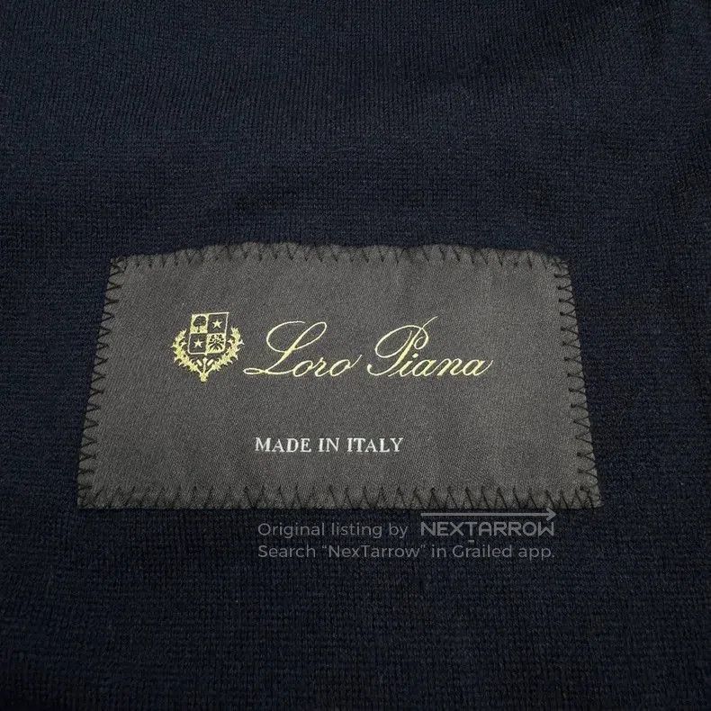 Loro Piana Loro Piana Suede Knit Sleeve Jacket. Size US L / EU 52-54 / 3 - 4 Thumbnail