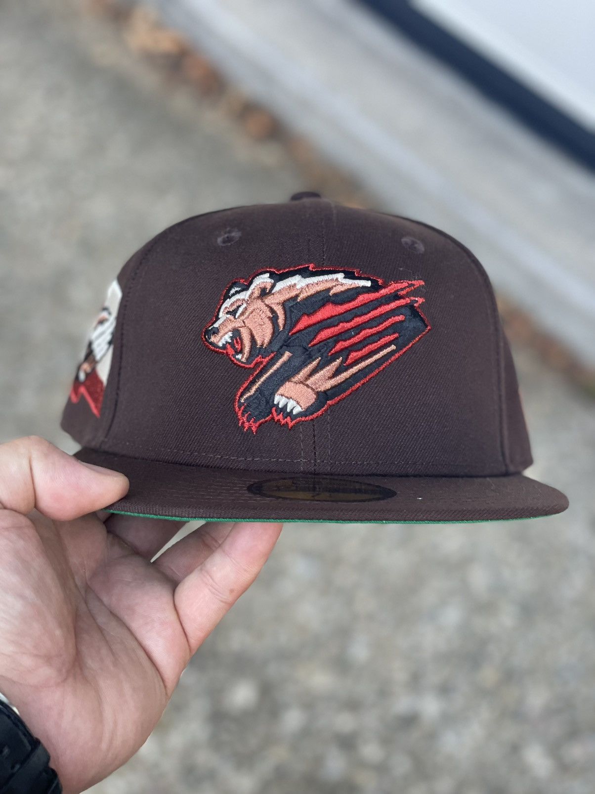 New Era × Topperz New Era 59fifty Fresno Grizzlies size 7 1/4 Size ONE SIZE - 2 Thumbnail