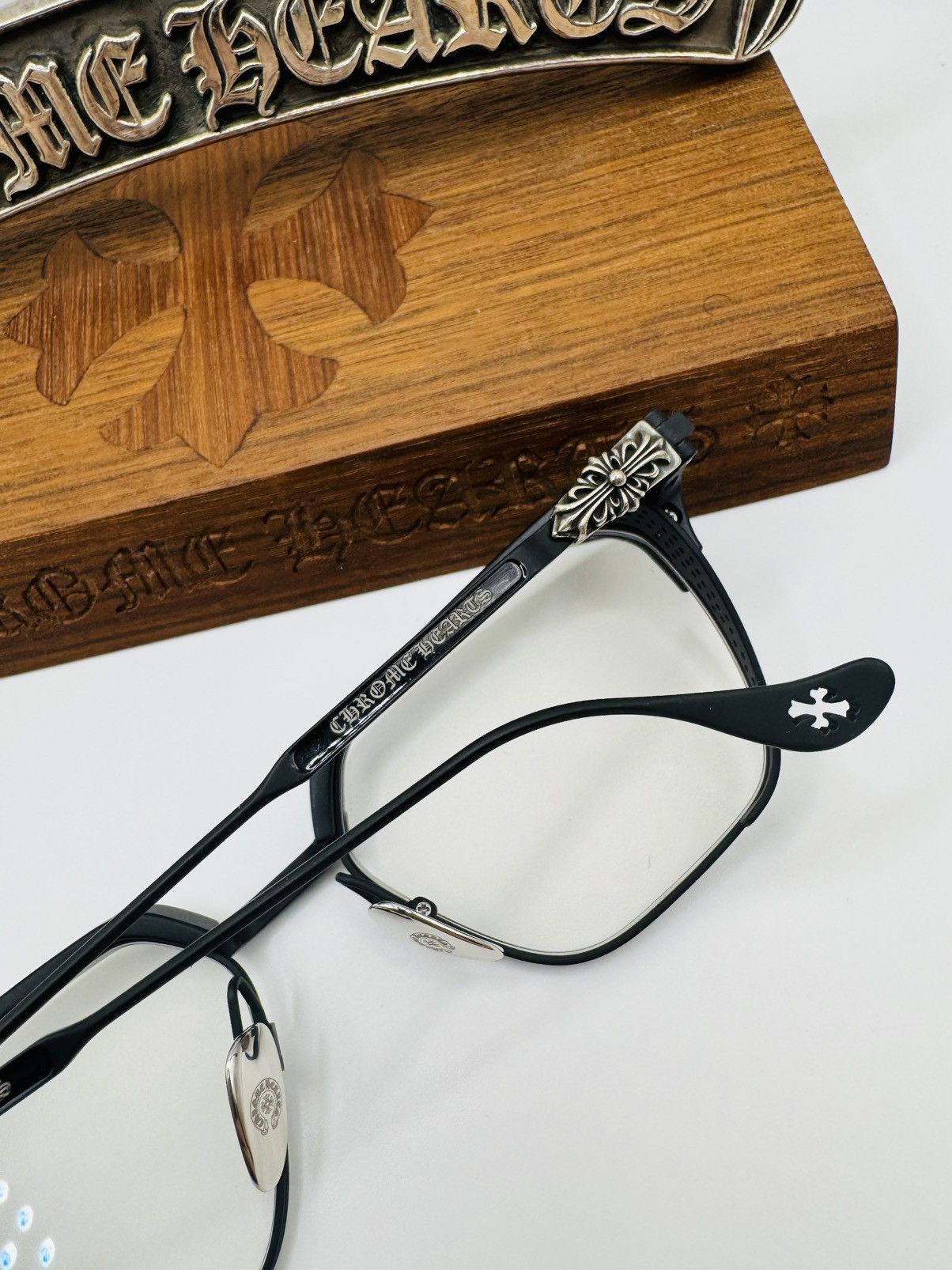 Chrome Hearts Chrome Hearts LGMA Glasses Size ONE SIZE - 3 Thumbnail