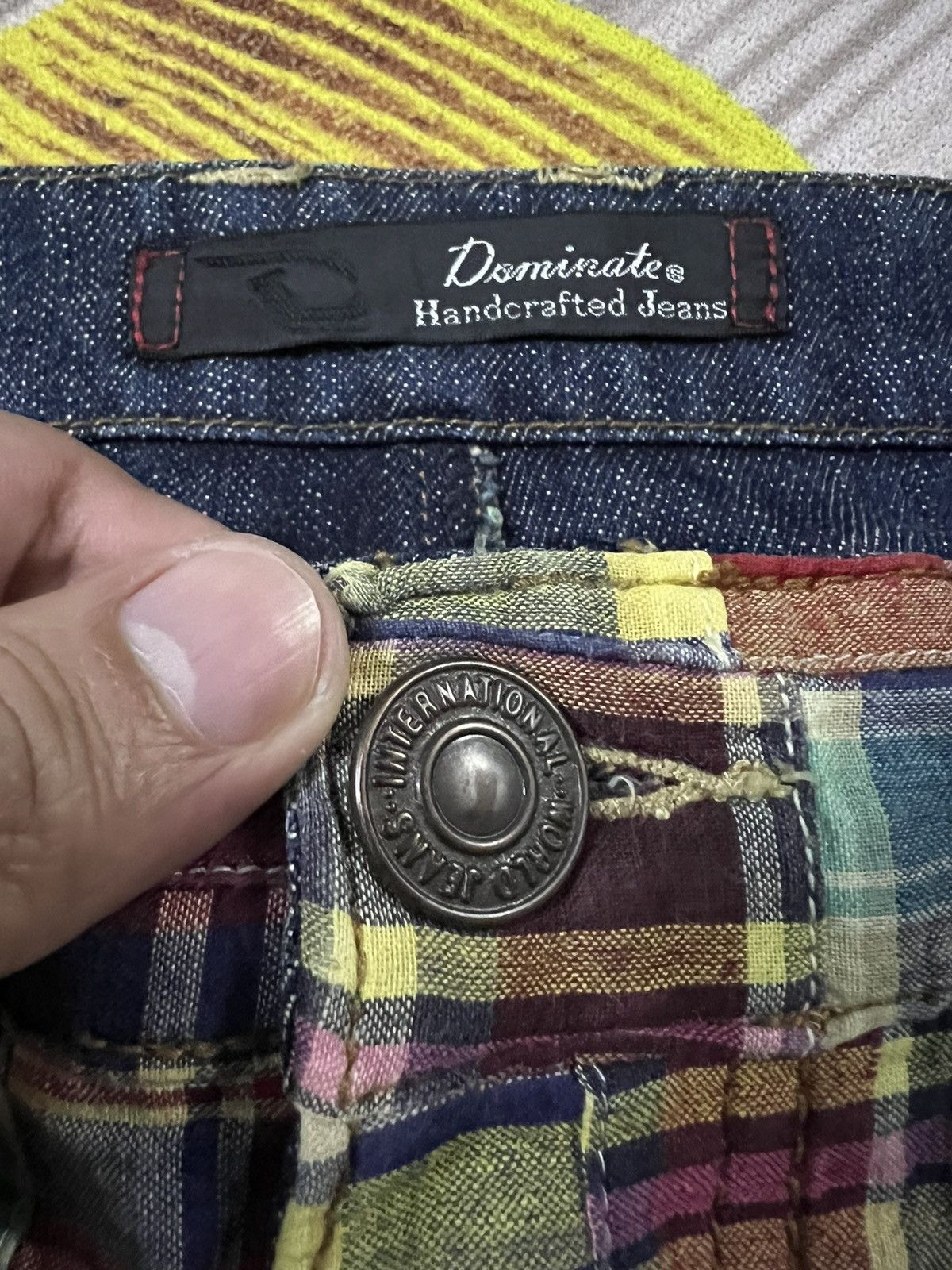 Japanese Brand × Seditionaries VTG DOMINATE HANDCRAFTED DOUBLE WAIST JEANS Size US 32 / EU 48 - 9 Thumbnail