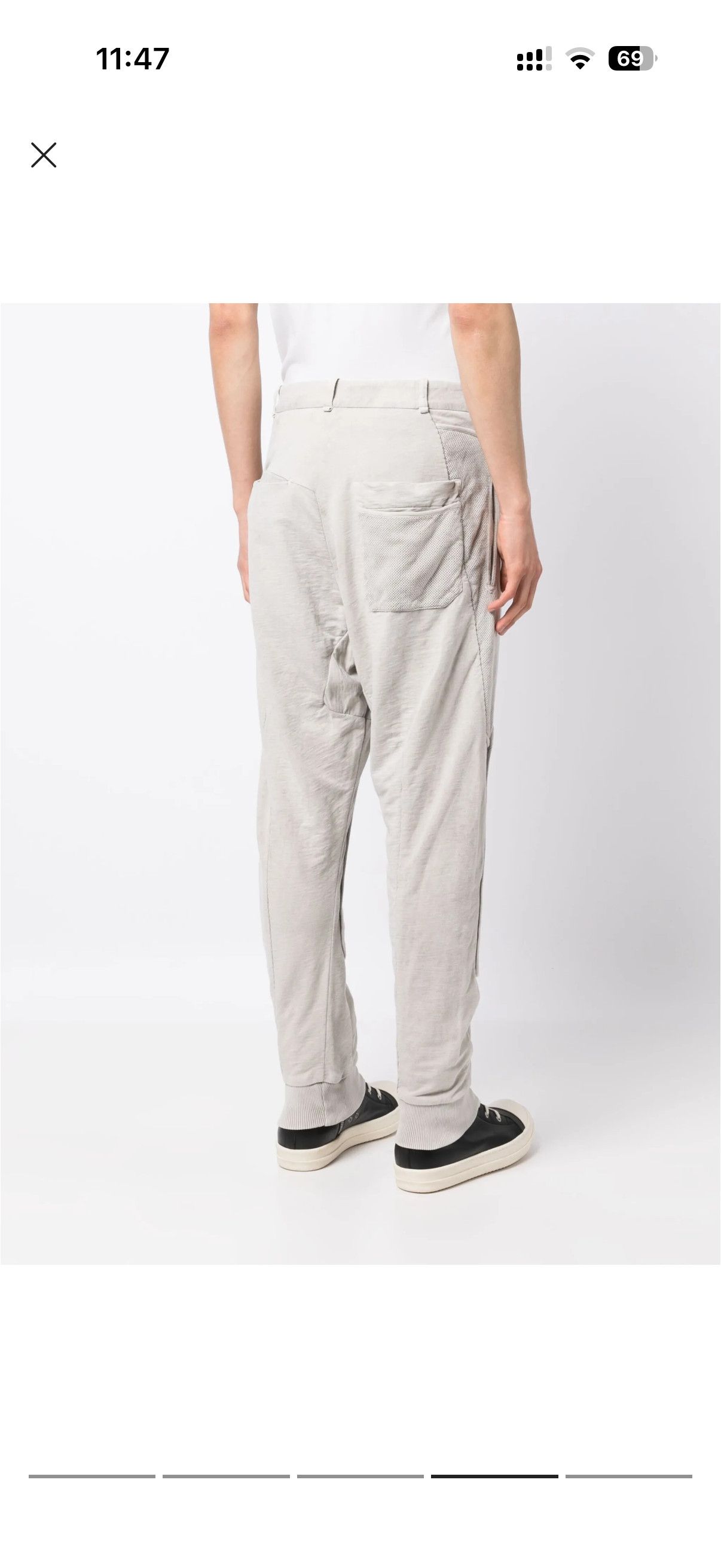 Masnada Masnada Baggy Panel Pants (M3063) Size US 32 / EU 48 - 4 Thumbnail