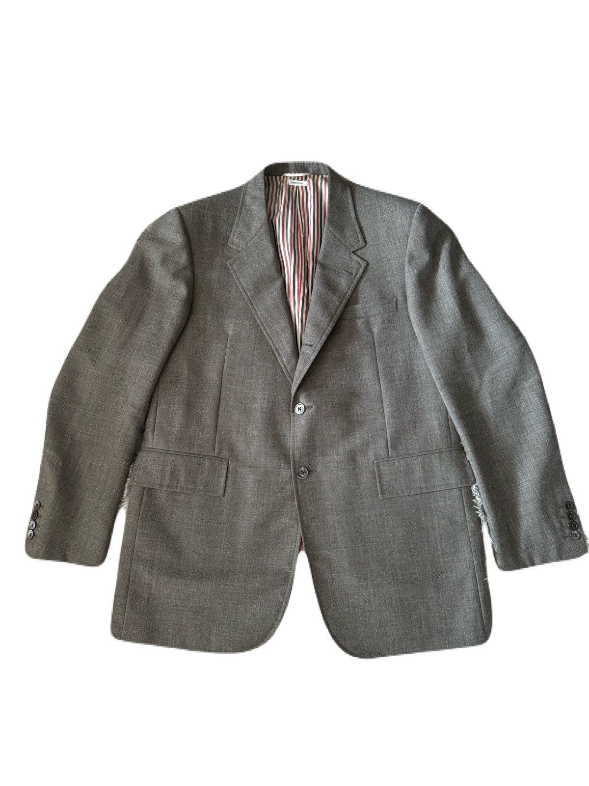 Thom Browne Signature grey blazer Size 42R - 1 Thumbnail
