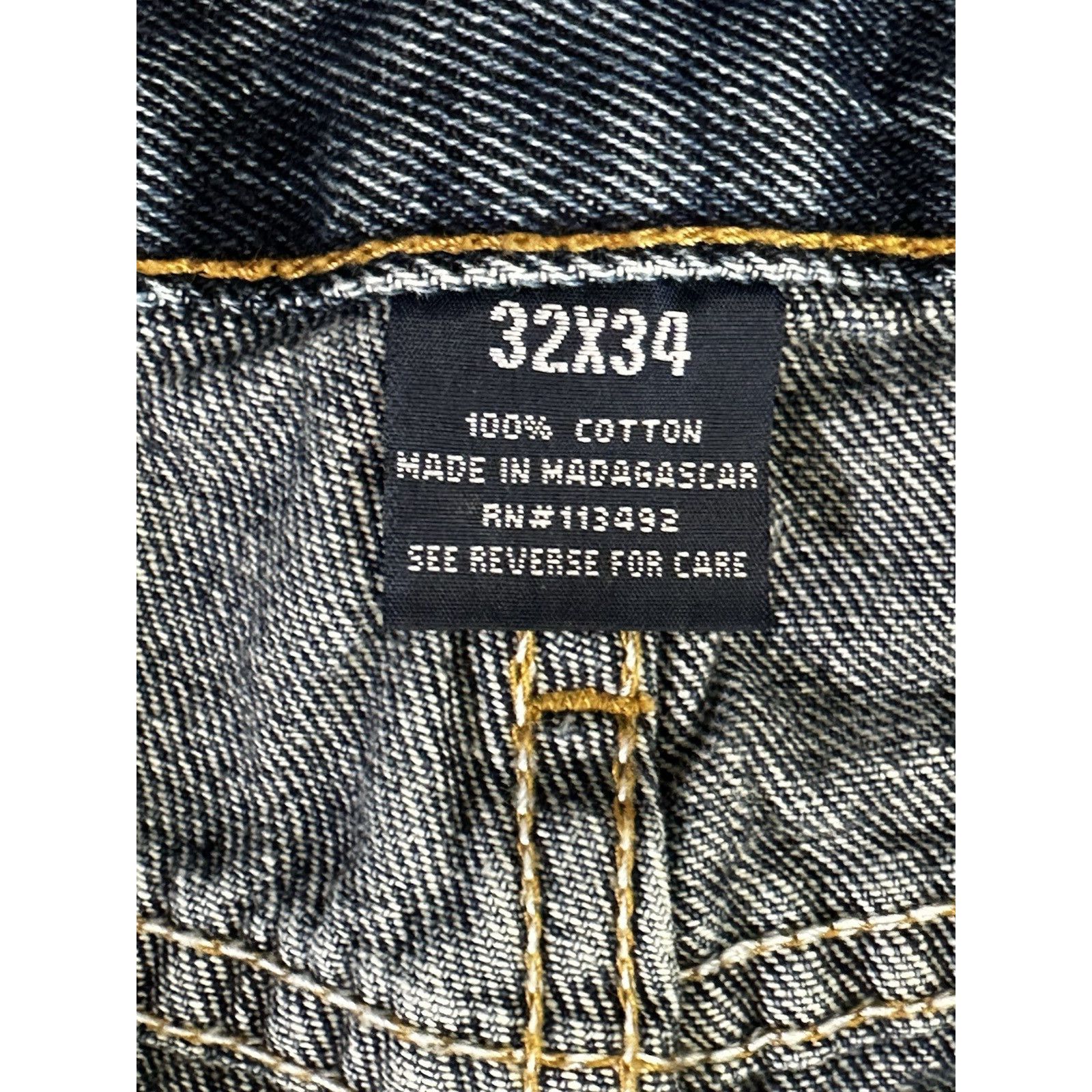 Other Rural King Blue Jeans Denim 32x34 Cotton Workwear Western Size US 32 / EU 48 - 5 Thumbnail
