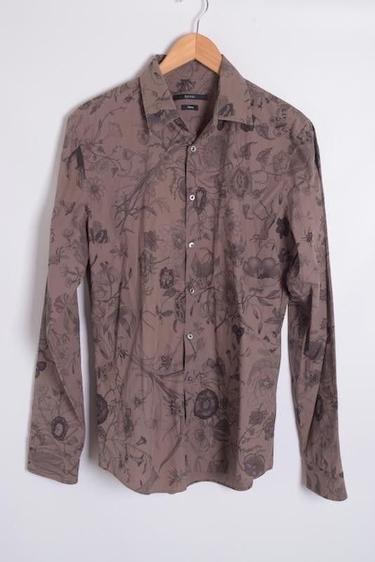 Gucci Gucci Flower print vintage Shirt Size US S / EU 44-46 / 1 - 1 Thumbnail