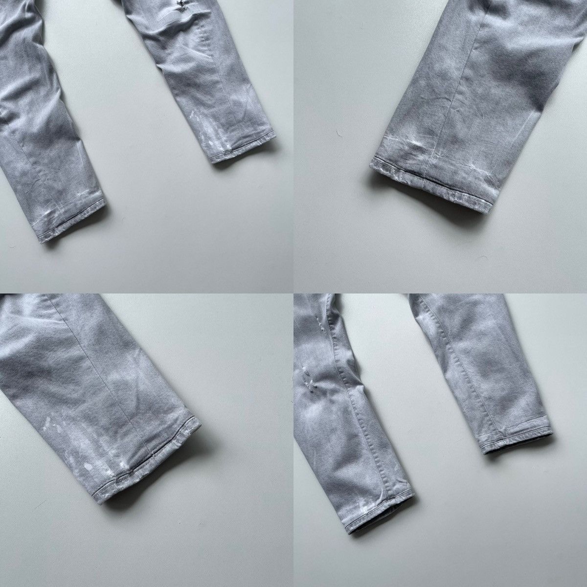 Dsquared2 Dsquared2 Distressed Sexy Twist Slim Fit Stretch Jeans Grey Size US 36 / EU 52 - 7 Thumbnail