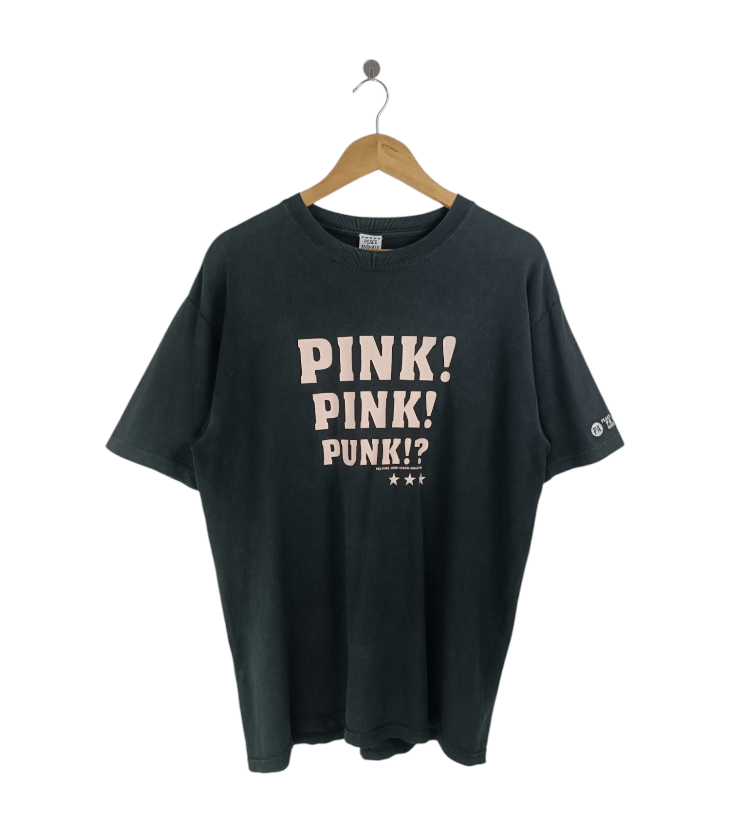 Other VINTAGE 2001 PINK PINK PUNK! PEACE ANIMAL UNION VERY RARE Ts Size US L / EU 52-54 / 3 - 1 Thumbnail