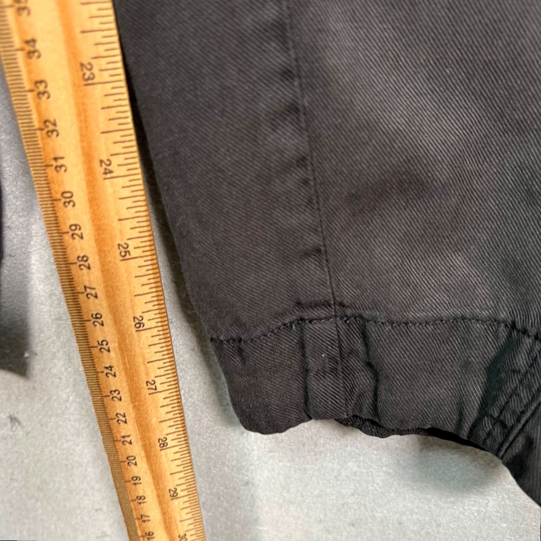 Banana Republic Banana Republic Womens Size M Tall Charcoal Gray Relaxed Chino Pants Size 30" / US 8 / IT 44 - 7 Thumbnail