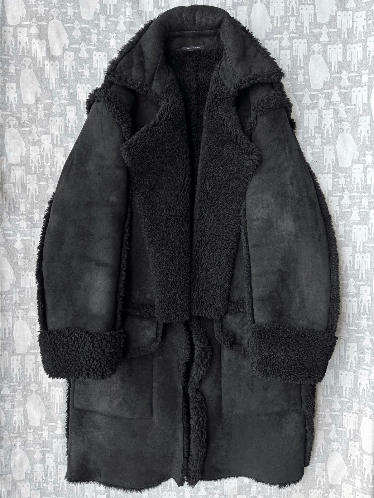 Gucci Gucci Tom Ford AW02 Oversized Shearling Coat Size US M / EU 48-50 / 2 - 1 Thumbnail