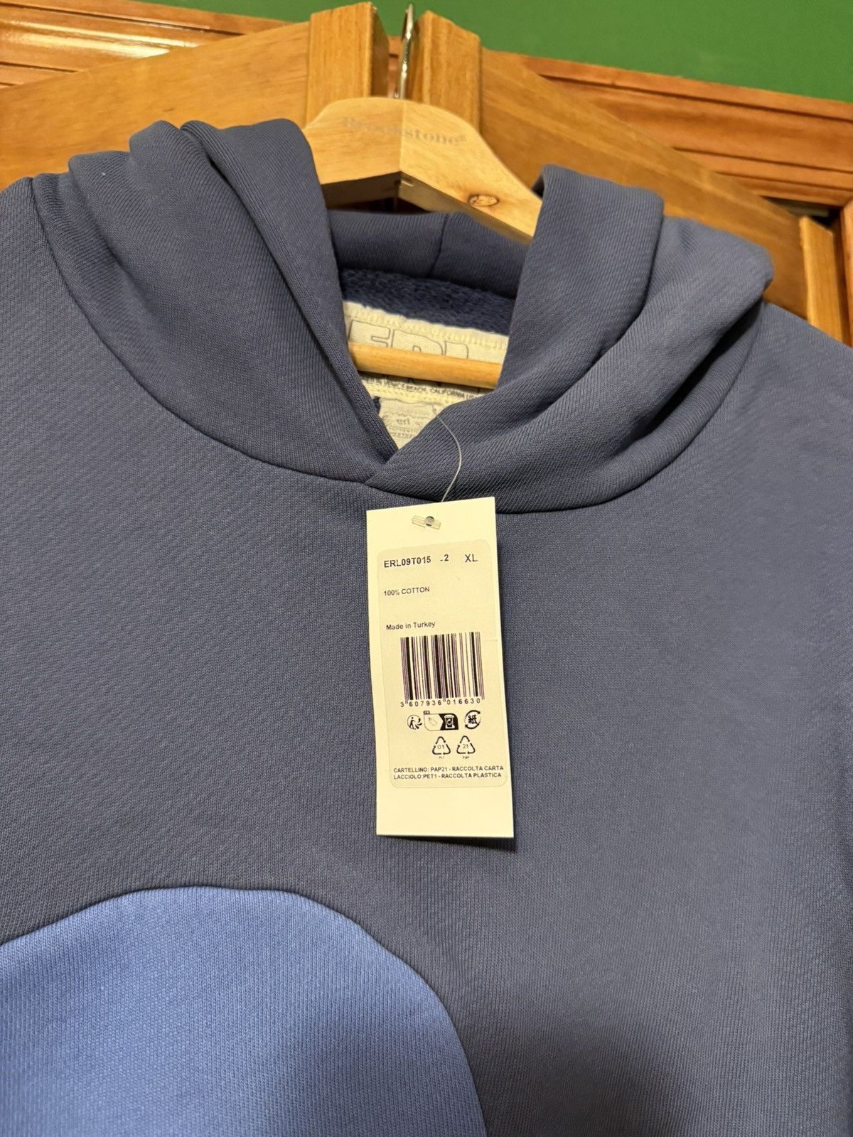 ERL ERL Swirl Hoodie Blue Size US XL / EU 56 / 4 - 3 Thumbnail