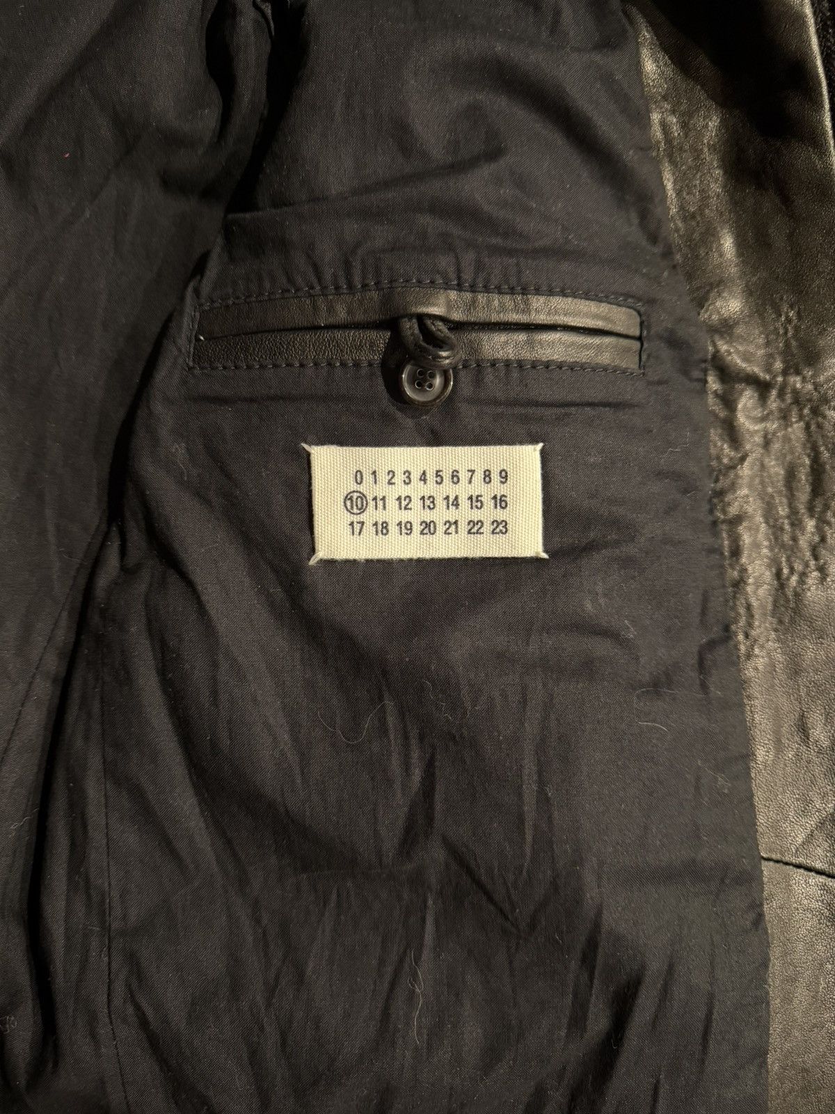 Maison Margiela Maison Martin Margiela 2010AW Archive Tuxedo Leather Jacket Size US M / EU 48-50 / 2 - 5 Thumbnail