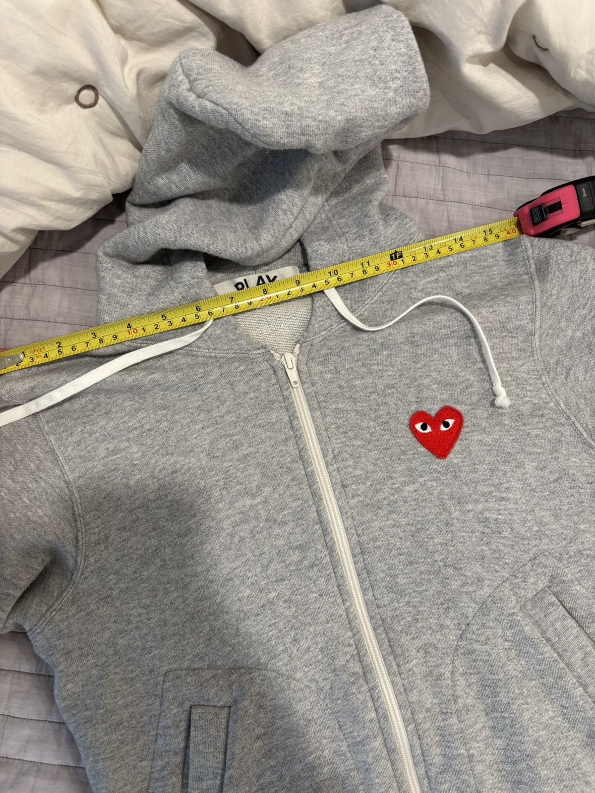 Comme des Garcons CDG Play zip up hoodie Size US S / EU 44-46 / 1 - 10 Thumbnail