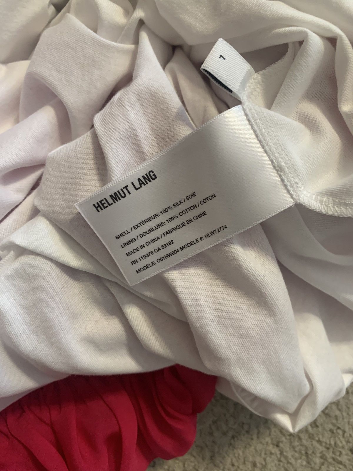 Helmut Lang HELMUT LANG PINK BUBBLE SILK DRESS Size L / US 10 / IT 46 - 18 Thumbnail
