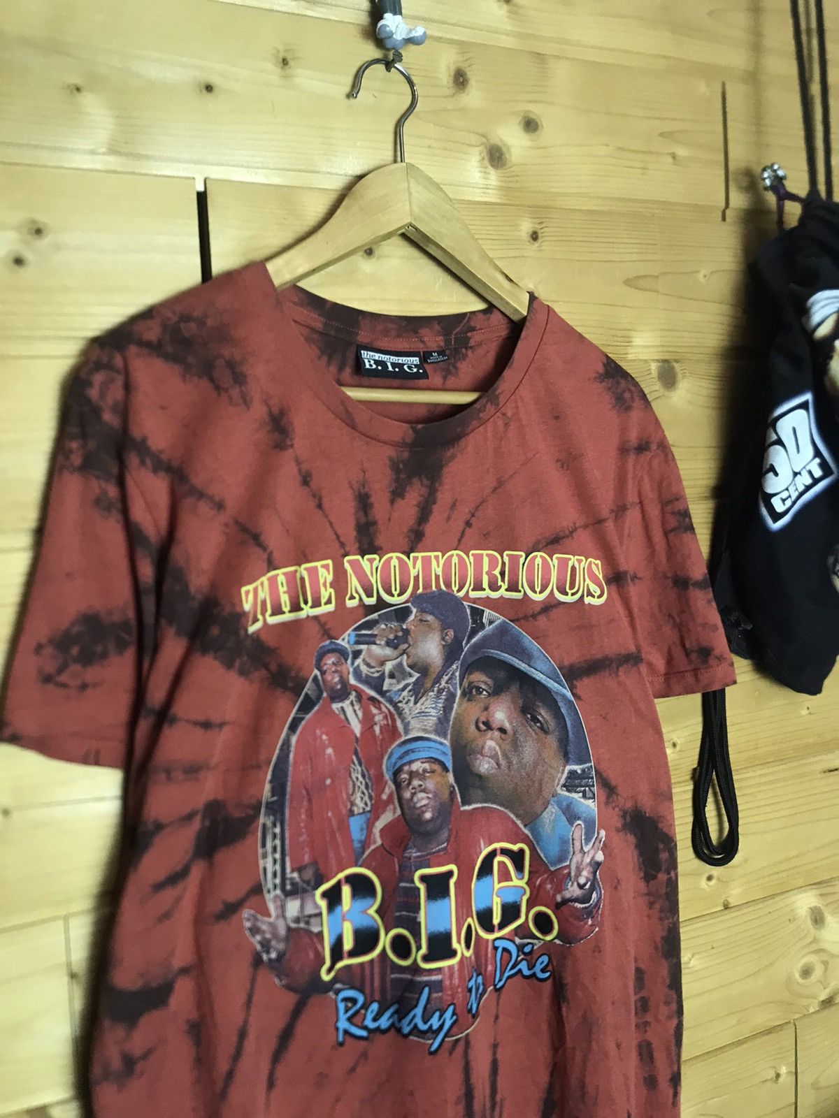 Band Tees Notorious Big ready to die oversized tie dye t-shirt Size US M / EU 48-50 / 2 - 3 Thumbnail