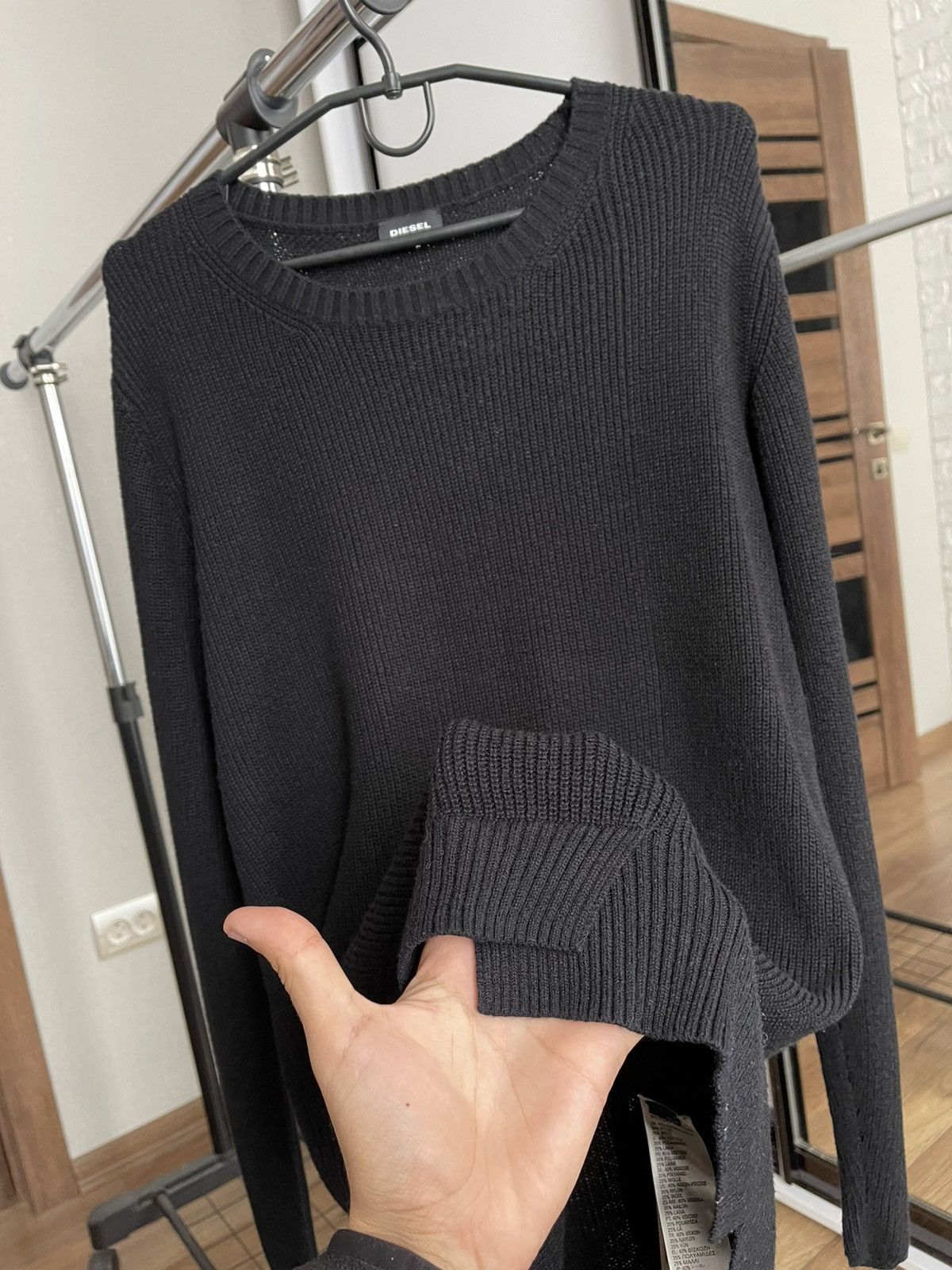 Diesel Diesel Knit Sweater Pullover Size US L / EU 52-54 / 3 - 6 Thumbnail
