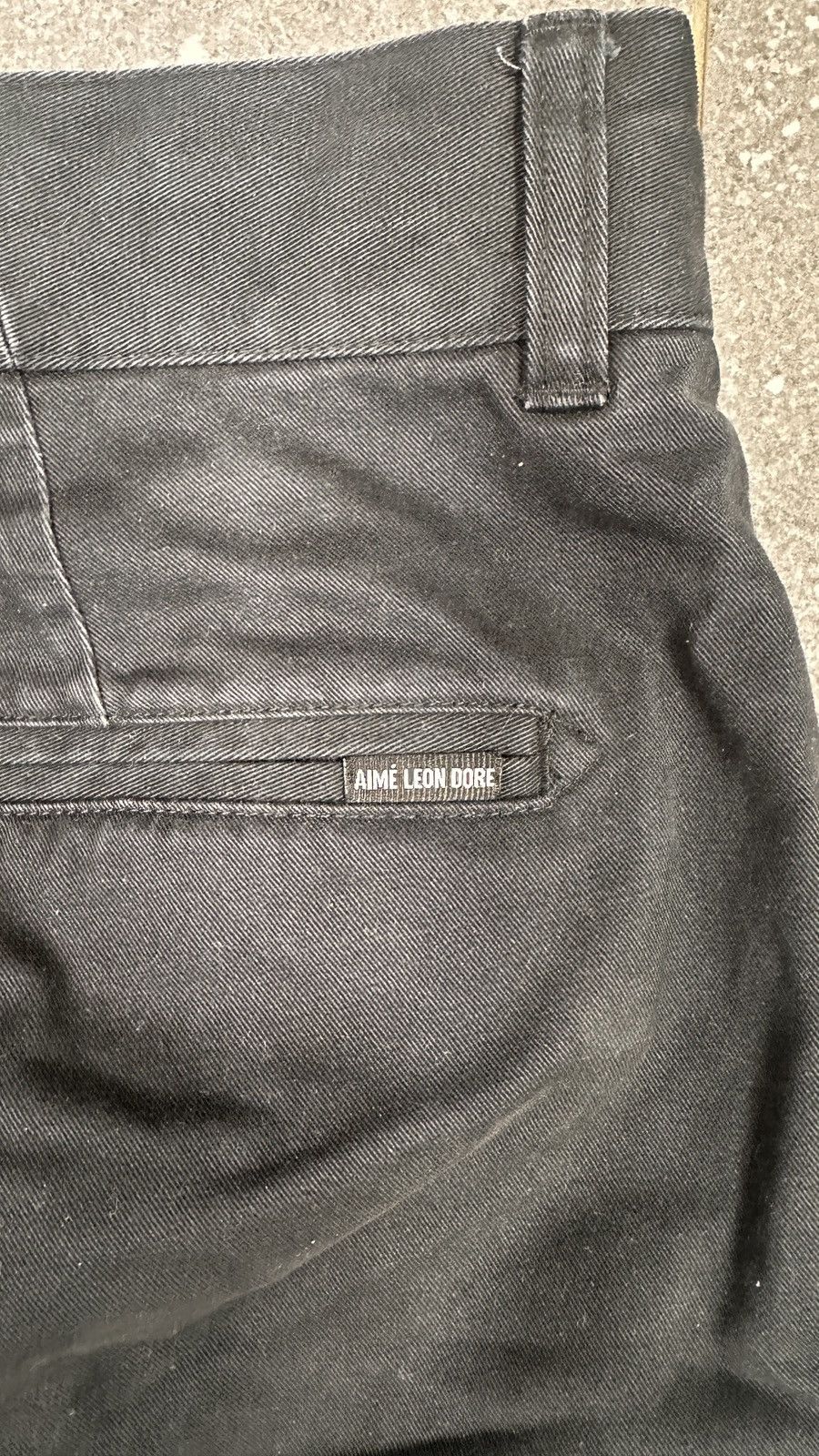 Aime Leon Dore AIME LEON DORE SLIM CHINO PANT - Black Size US 32 / EU 48 - 5 Thumbnail