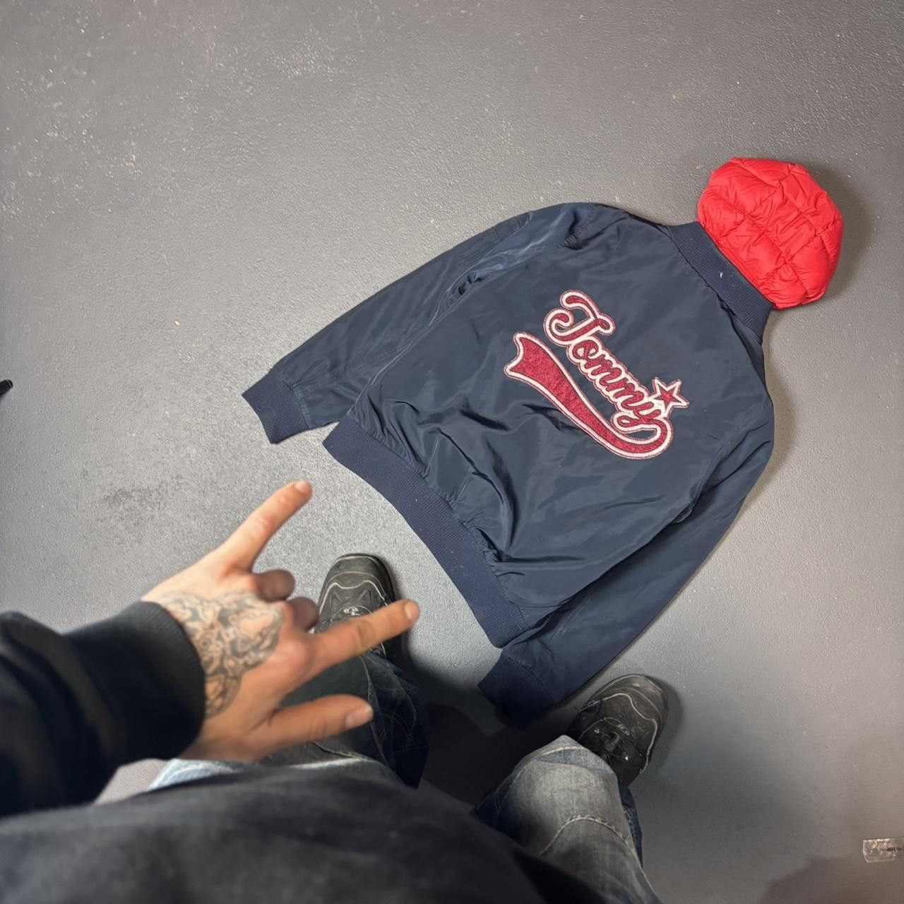 Japanese Brand × Tommy Hilfiger × Vintage Vintage y2k 90s Tommy Hilfiger hooded jacket Size US M / EU 48-50 / 2 - 6 Thumbnail