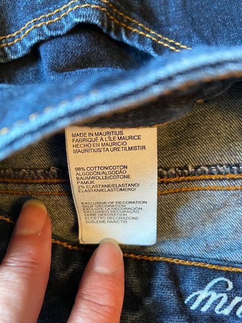Tommy Hilfiger Tommy Hilfiger Curve Skinny Jeans Ladies Size 16 Size 38" / US 16 / IT 52 - 8 Thumbnail
