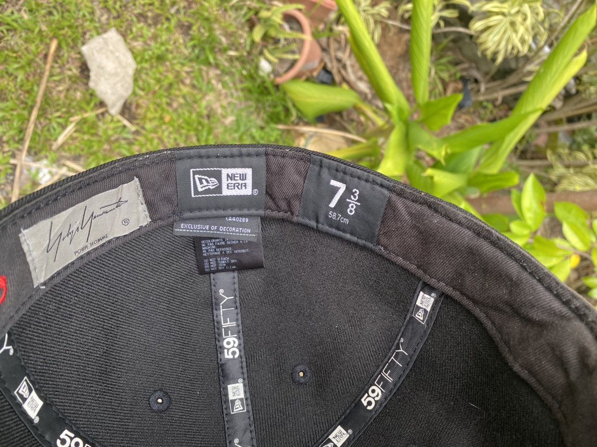 New Era × Yohji Yamamoto Yohji Yamamoto Signature X New Era Full Hat Baseball Size ONE SIZE - 8 Thumbnail