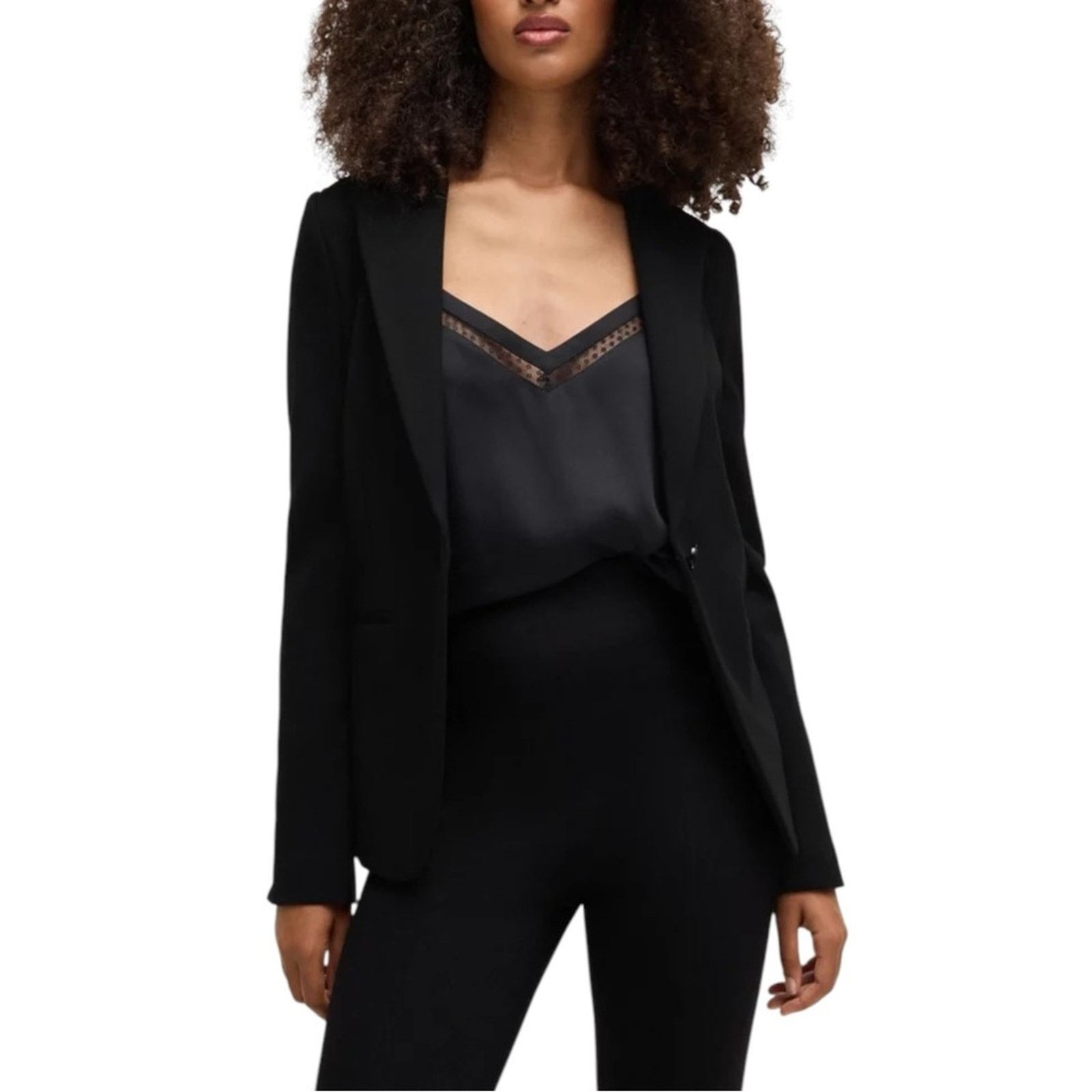 Hugo Boss Hugo Boss Single Button Jacket Slim Fit Black Size US 2 NWT Size XS / US 0-2 / IT 36-38 - 1 Thumbnail