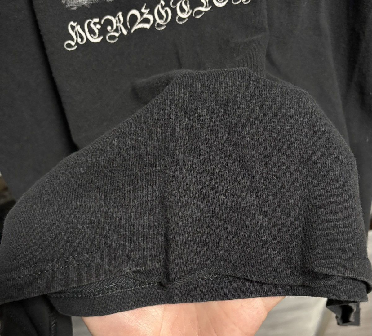 Band Tees Nargaroth Herbstleyd 00s Black Metal Vintage Tee L Size US L / EU 52-54 / 3 - 3 Thumbnail
