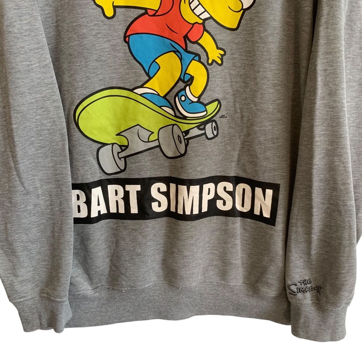 Cartoon Network × Vintage Vintage Bart Simpson Hoodie Sweatshirt Big Logo XL Size Size US XL / EU 56 / 4 - 4 Thumbnail