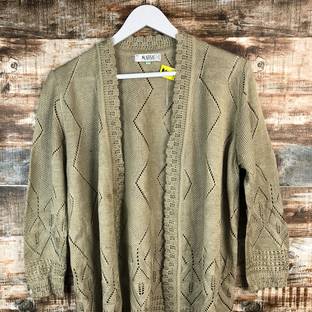 Japanese Brand × Vintage Marsa vintage japan Cardigan Knitwear #A1480 Size M / US 6-8 / IT 42-44 - 5 Thumbnail