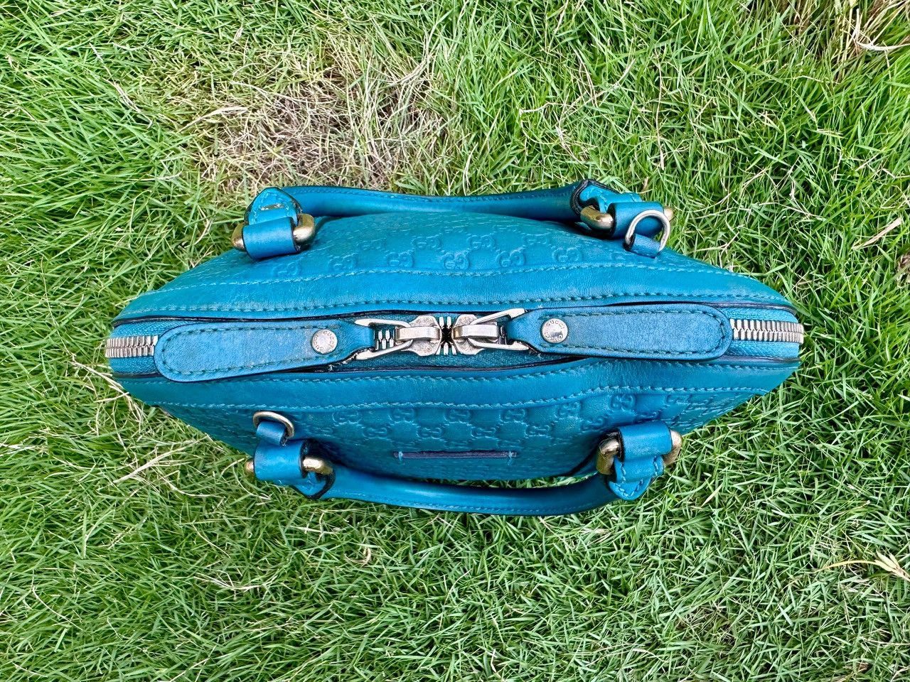 Gucci Authentic Gucci Micro Guccisima Leather Small Dome Bag Size ONE SIZE - 5 Thumbnail