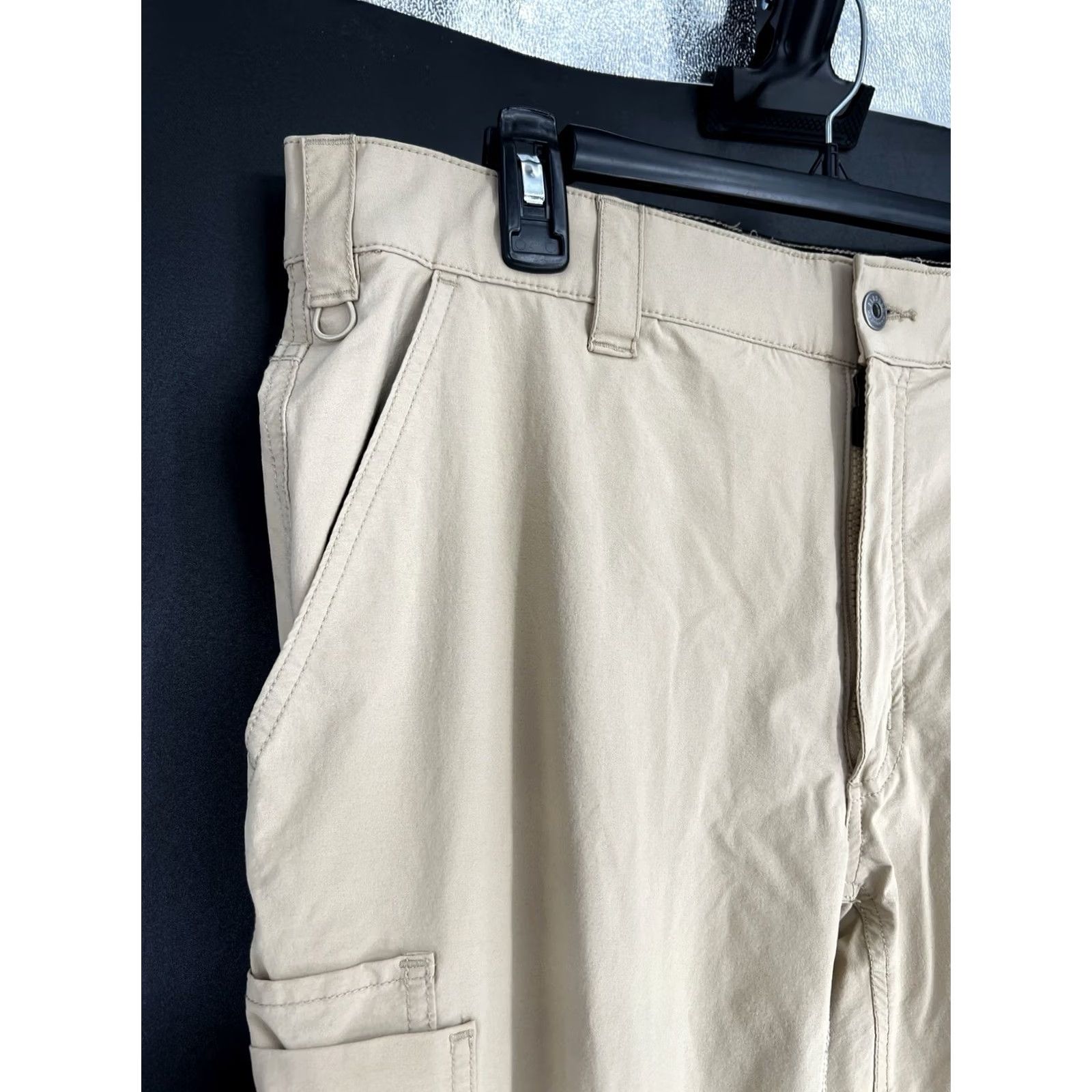 CO Alaskan Hardgear Duluth Trading Co Mens 36x34 Khaki Tan Outdoor Hiking Pants Size US 36 / EU 52 - 4 Thumbnail