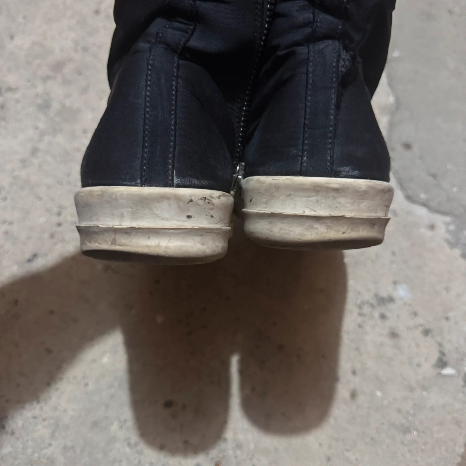 Rick Owens Rick owens drkshdw ramones logo high sneakers Size US 8 / EU 41 - 12 Thumbnail