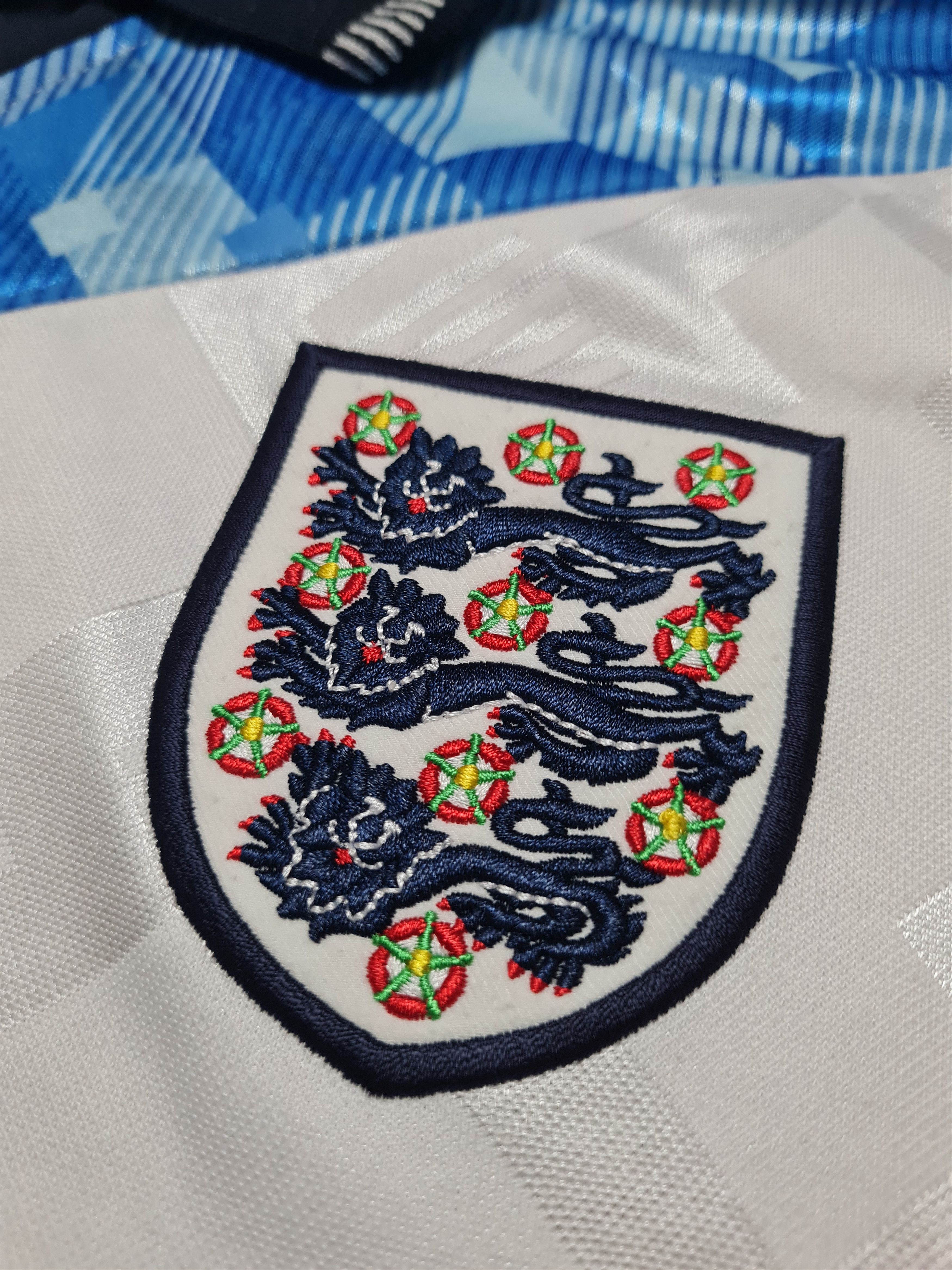 Other England Retro Remake Special Football Jersey Score Draw Size US L / EU 52-54 / 3 - 15 Thumbnail