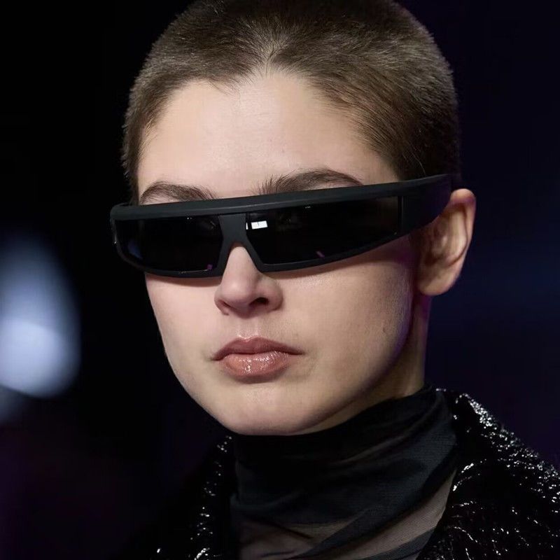 VIBE New Trend Street ins style custom avant-garde sunglasses Size ONE SIZE - 1 Thumbnail