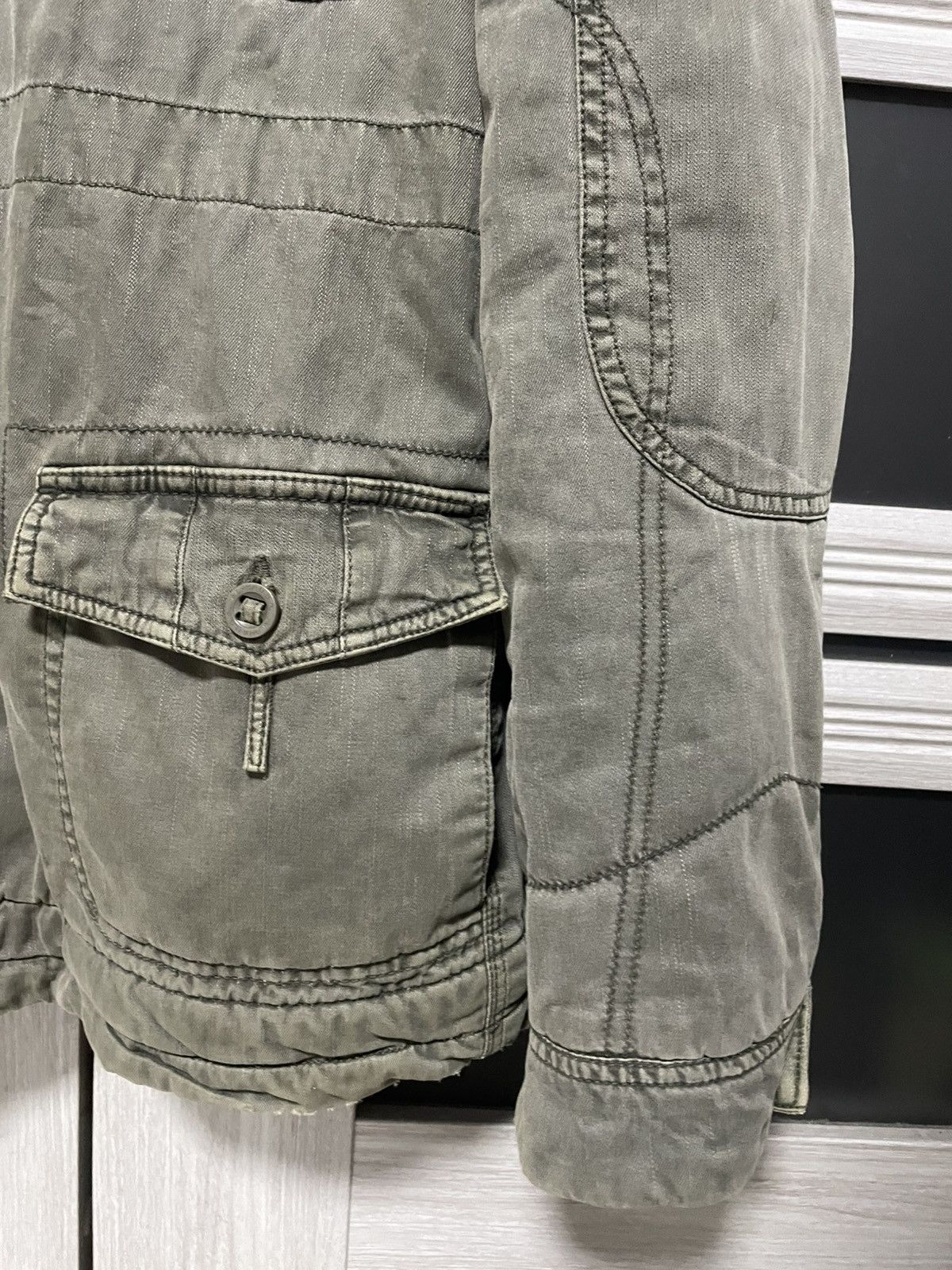 Alpha Industries × Vintage Vintage 90s Alpha Industries Sherpa Lined Field Jacket USA Size US XL / EU 56 / 4 - 8 Thumbnail