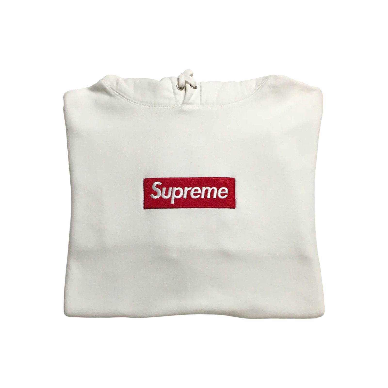 Supreme 2016 Supreme White Box Logo Hoodie Size US M / EU 48-50 / 2 - 2 Thumbnail
