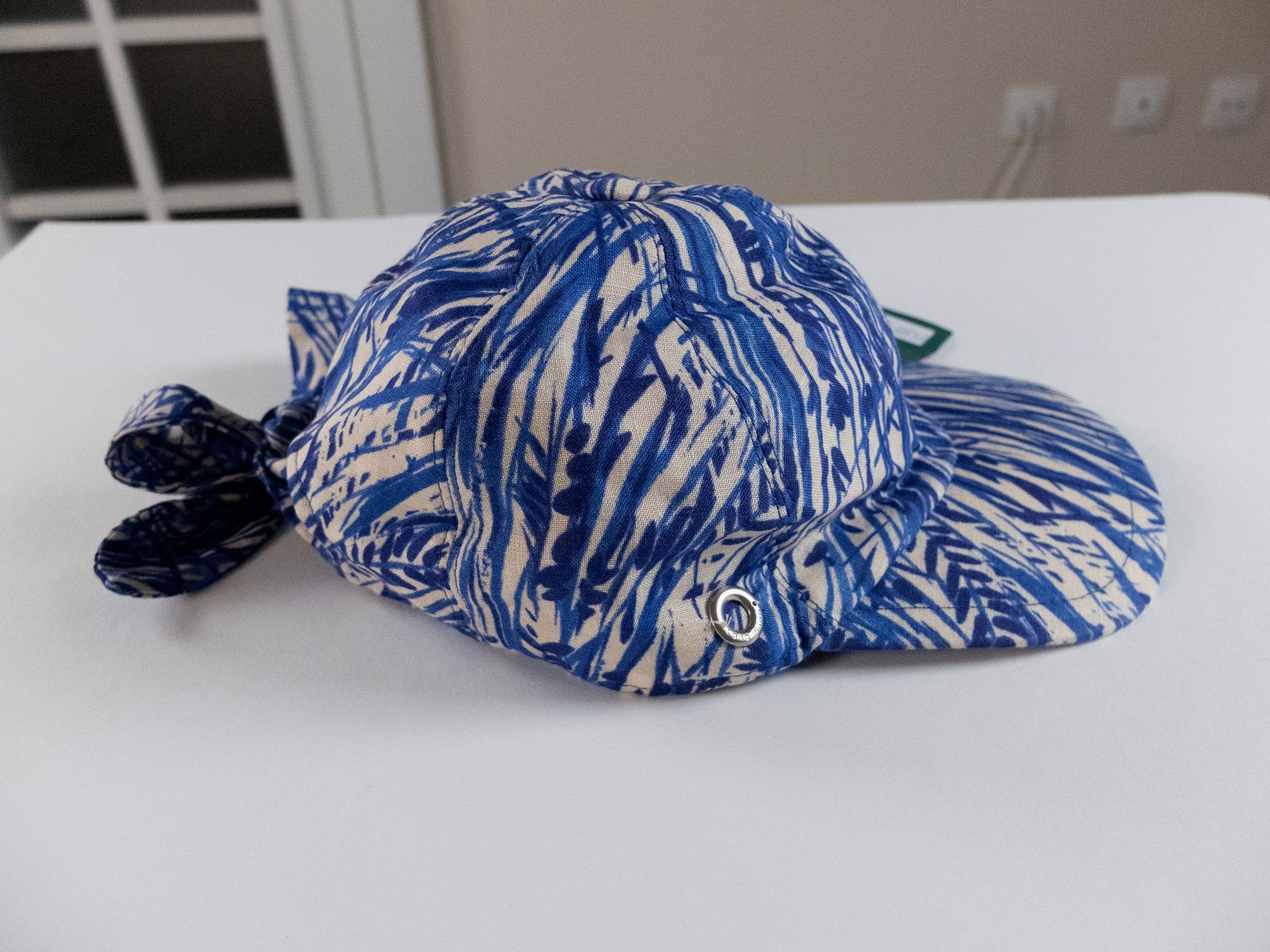 Loro Piana LORO PIANA linen baseball cap with bow back Medium NWT Size ONE SIZE - 3 Thumbnail