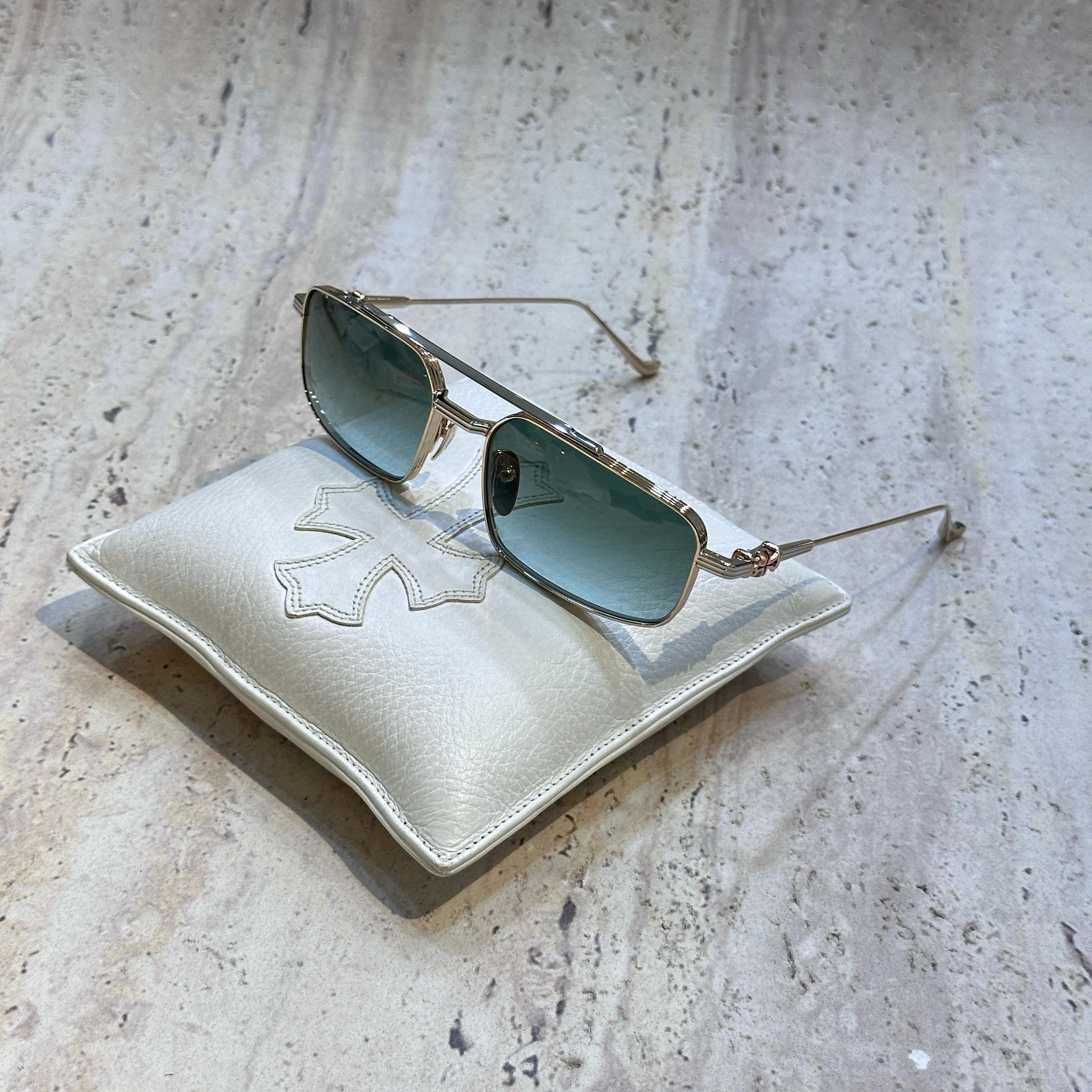Chrome Hearts Double Bridge Metal Frame Sunglasses LICK'N Size ONE SIZE - 2 Thumbnail