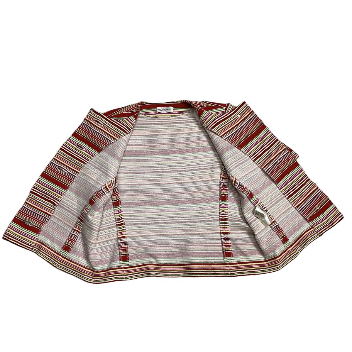 Yves Saint Laurent Yves Saint Laurent vintage striped button dress Size M / US 6-8 / IT 42-44 - 6 Thumbnail