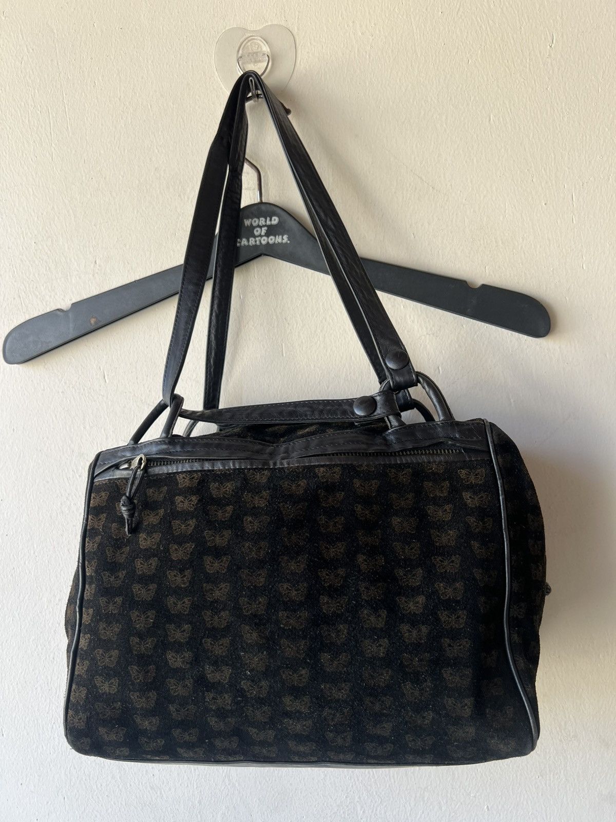 Bottega Veneta Vintage 70s 80s Bottega Venetta Hybrid Leather Bag Size ONE SIZE - 22 Thumbnail