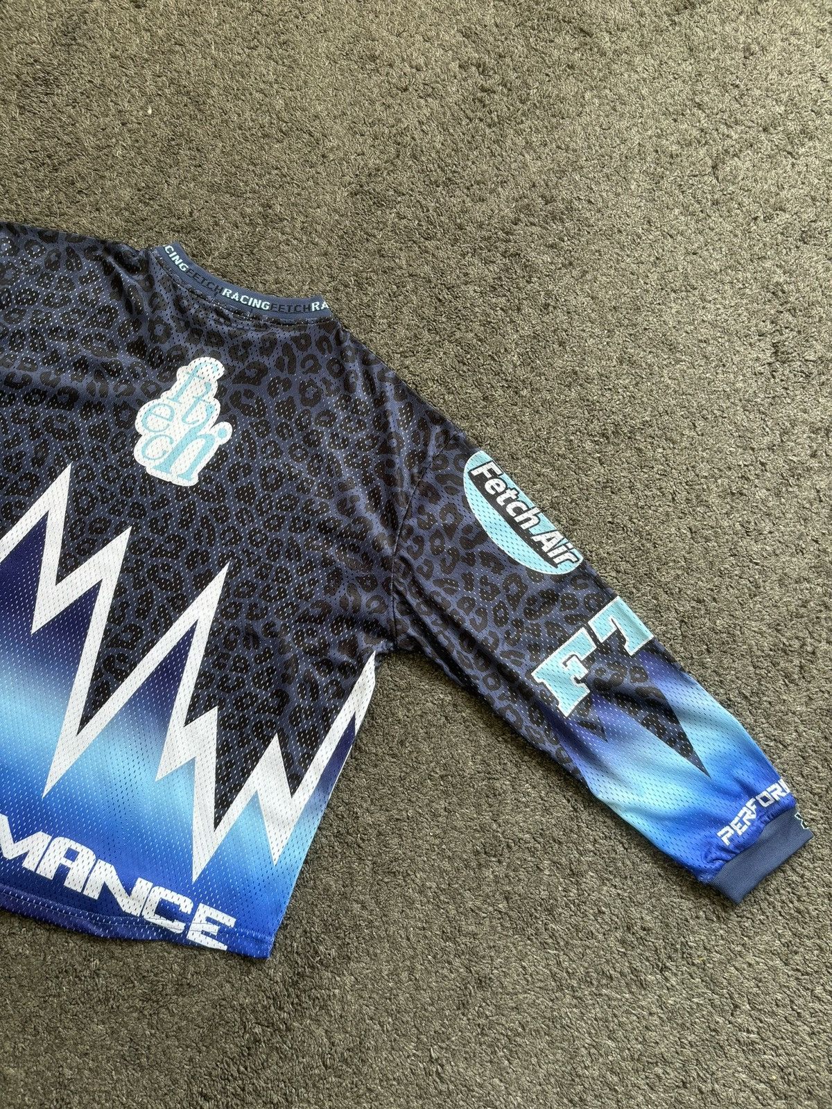 Other Vintage fetch racing racing blue long sleeves jersey Size US M / EU 48-50 / 2 - 17 Thumbnail